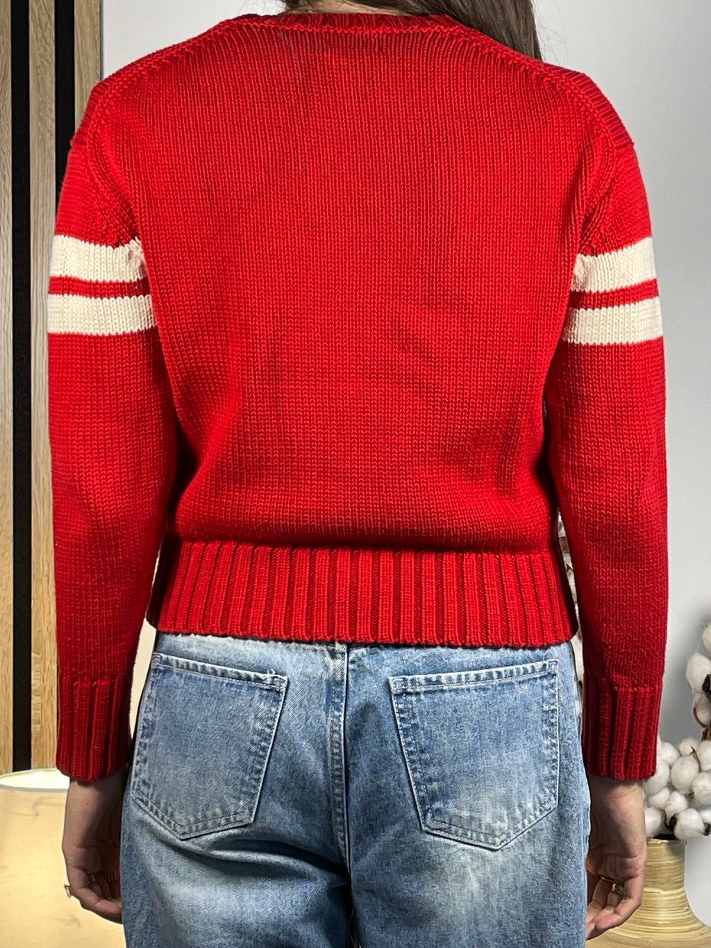 Polo by Ralph Lauren Polo Ball Cotton Intarsia-Knit Sweater