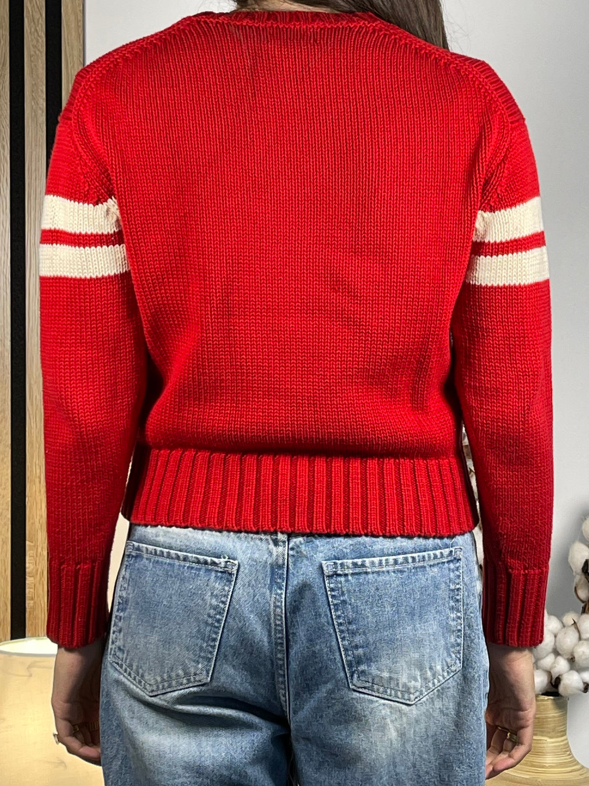 Polo by Ralph Lauren Polo Ball Cotton Intarsia-Knit Sweater