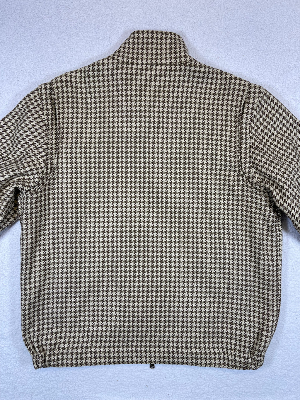 Polo Golf Ralph Lauren Houndstooth Linen Blend Jacket (Vintage)