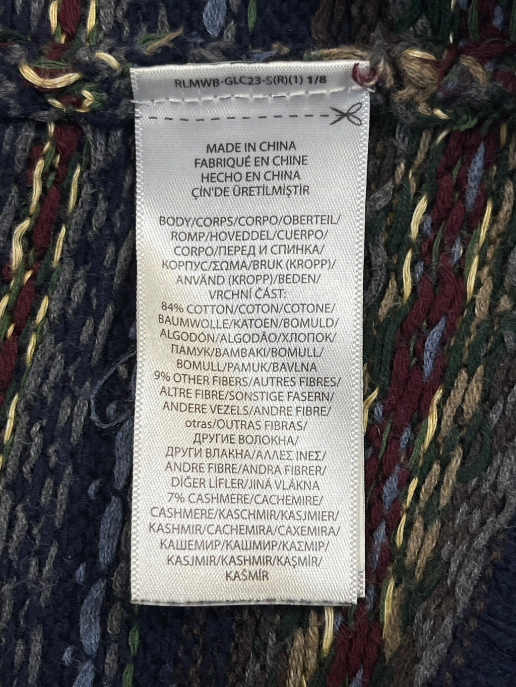 Polo Ralph Lauren Fair Isle Cotton & Cashmere-Blend Sweater
