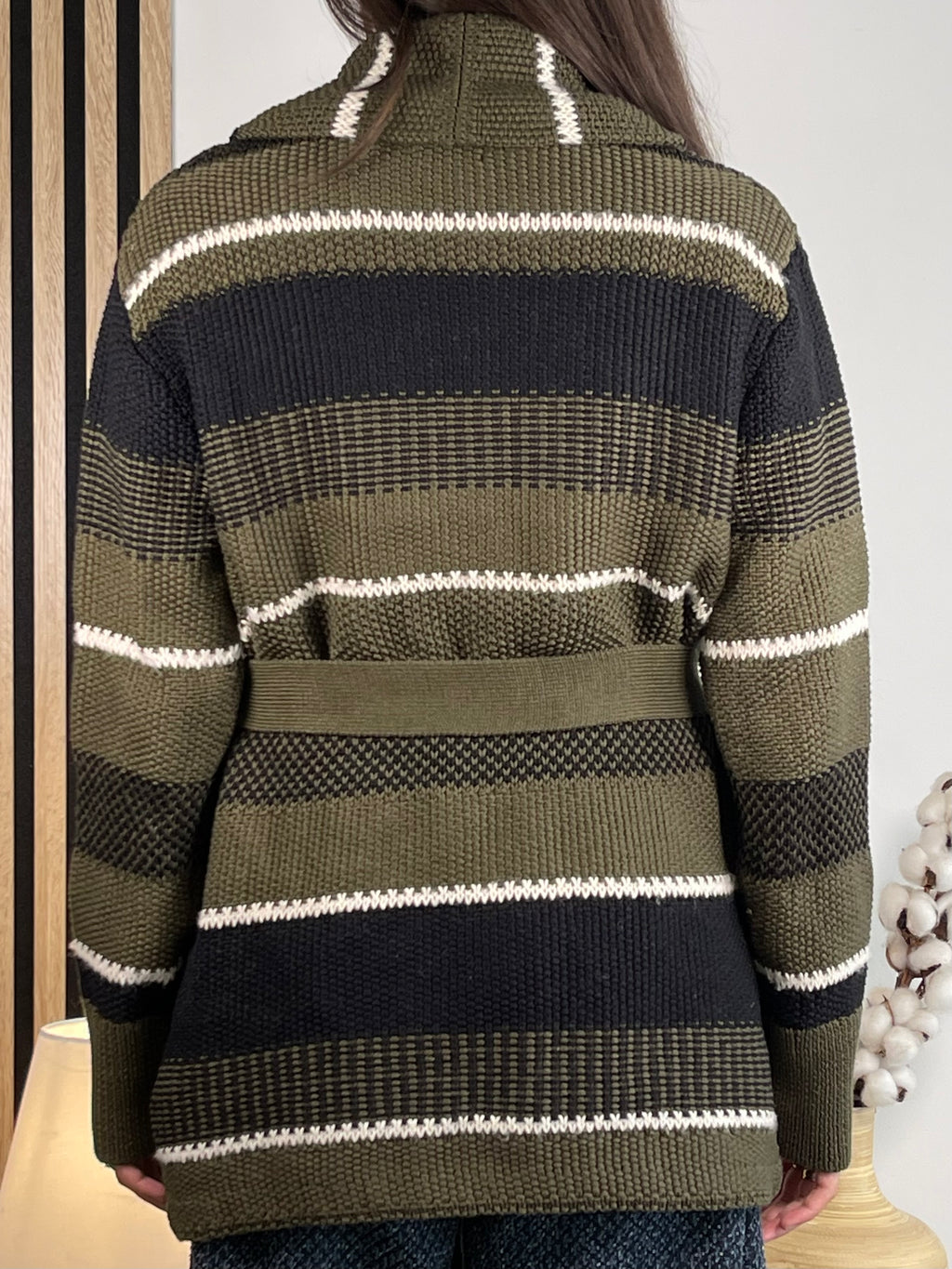Polo Ralph Lauren Striped Shawl-Collar Cardigan