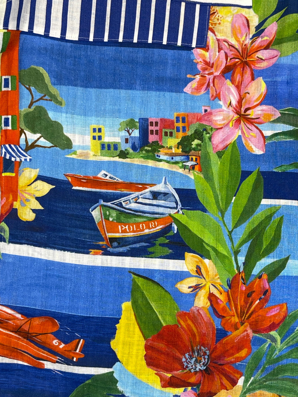 Chemise en Lin Patchwork Polo Ralph Lauren (2025)