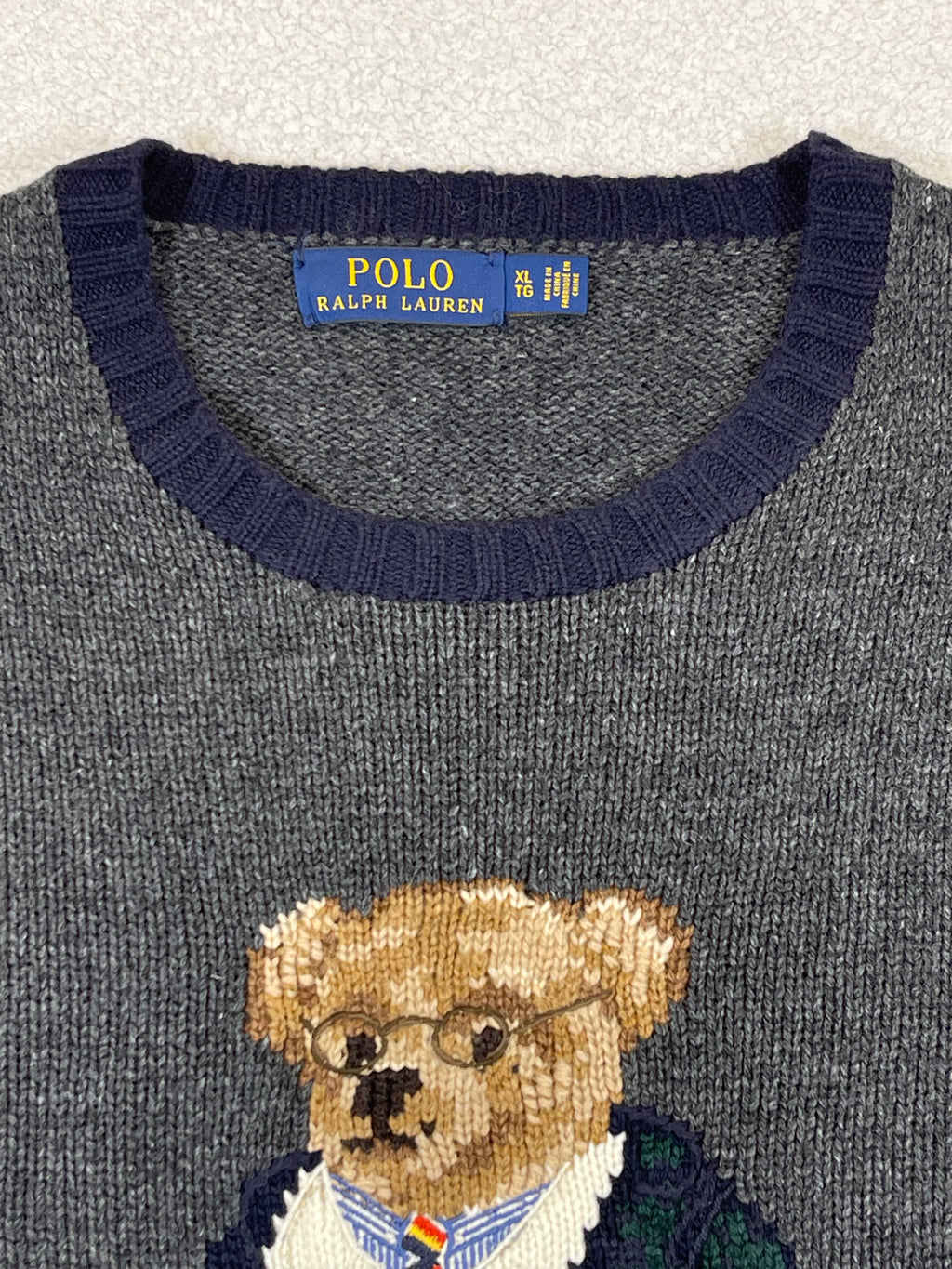 Polo Ralph Lauren Polo Bear Rugby Wool Sweater XL