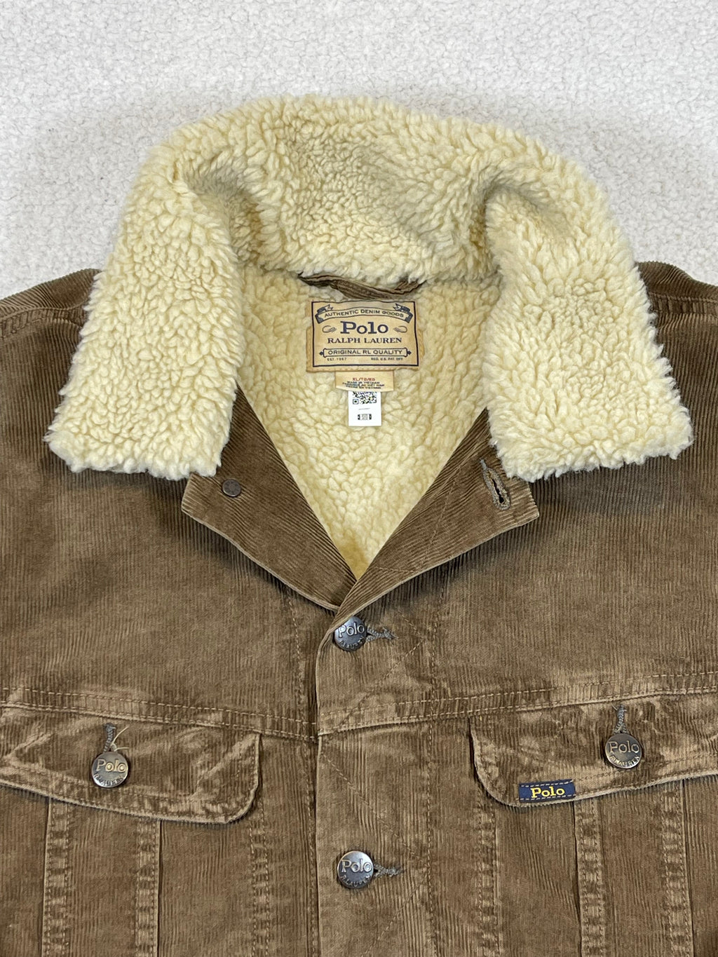 Polo Ralph Lauren Fleece-Lined Corduroy Trucker Jacket (2024)