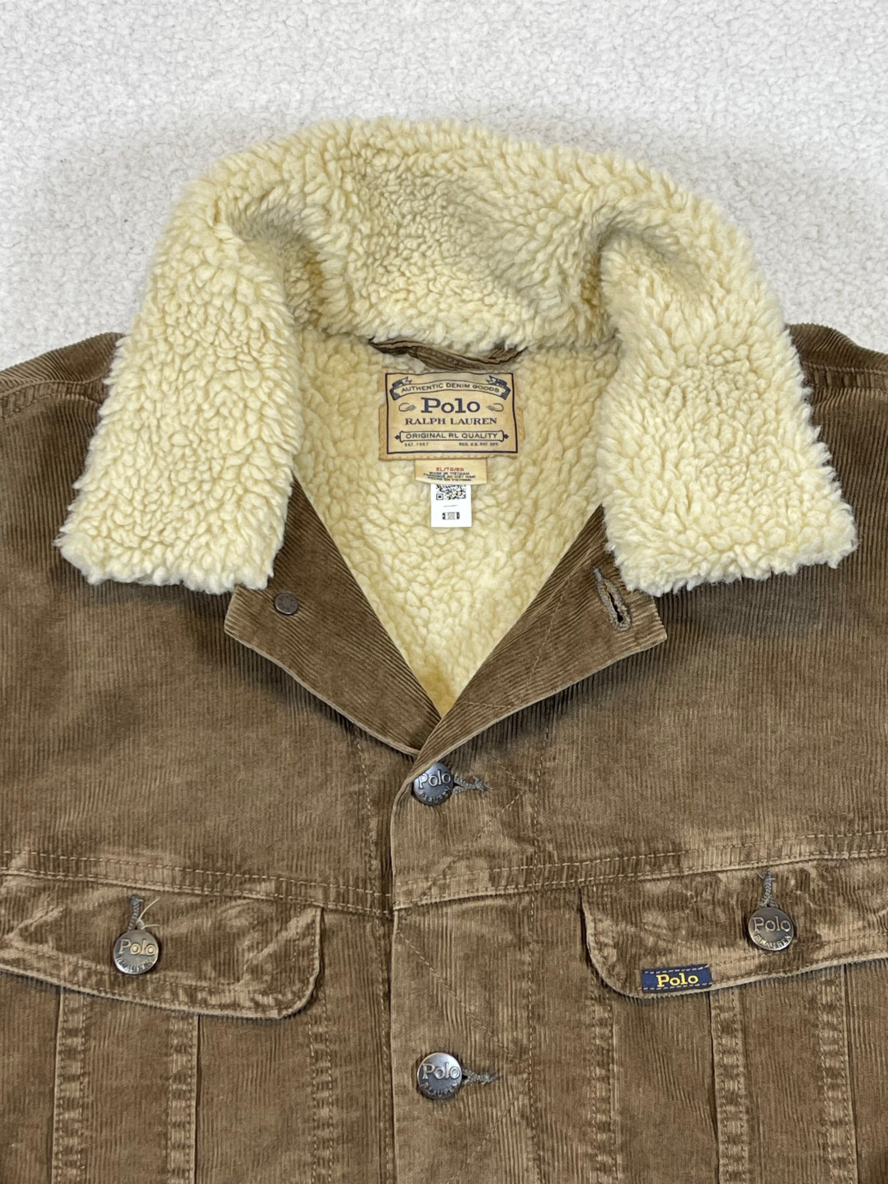 Polo Ralph Lauren Fleece-Lined Corduroy Trucker Jacket (2024)