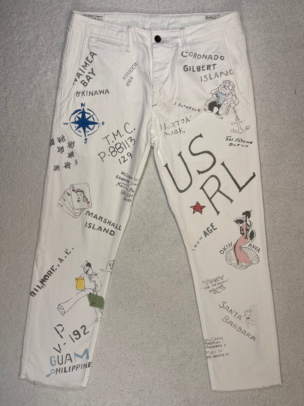 Polo Ralph Lauren Limited Edition Graphic Chino Trousers
