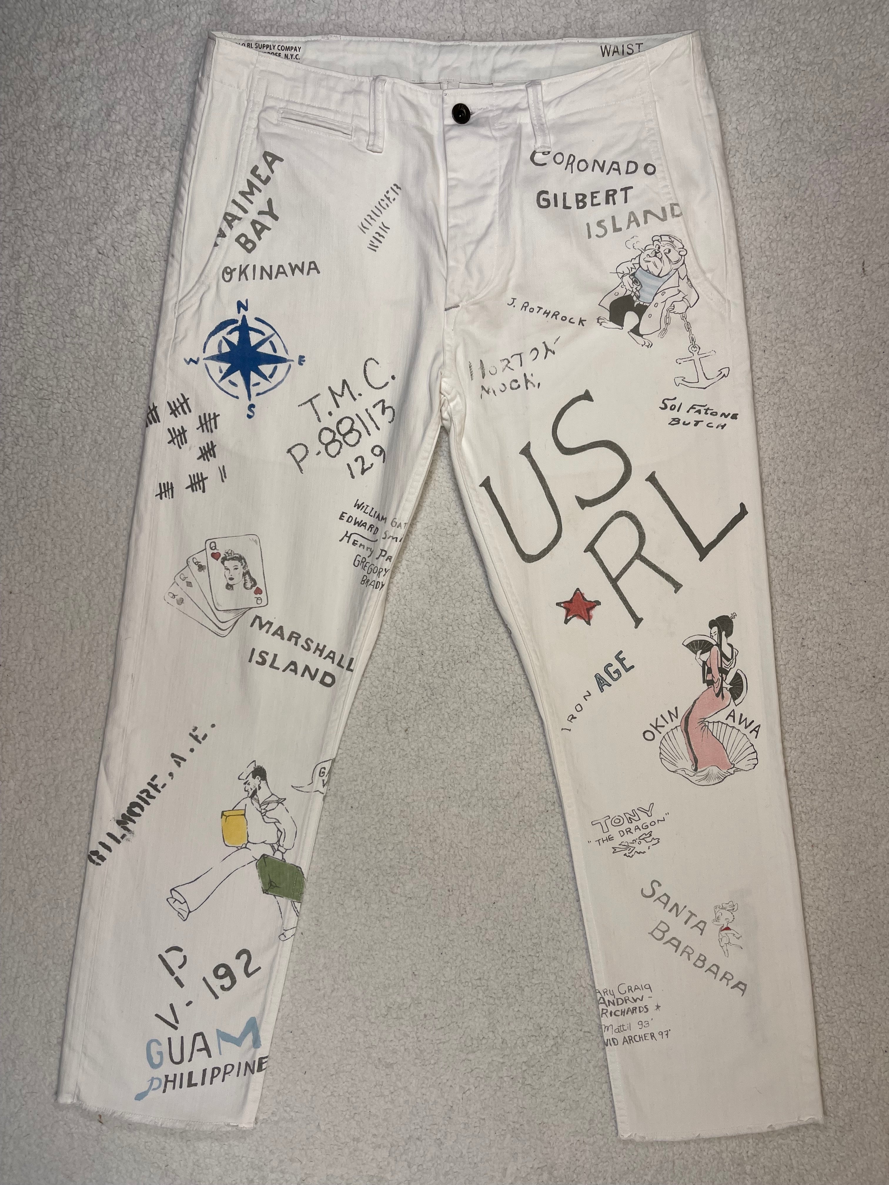 Polo Ralph Lauren Limited Edition Graphic Chino Trousers