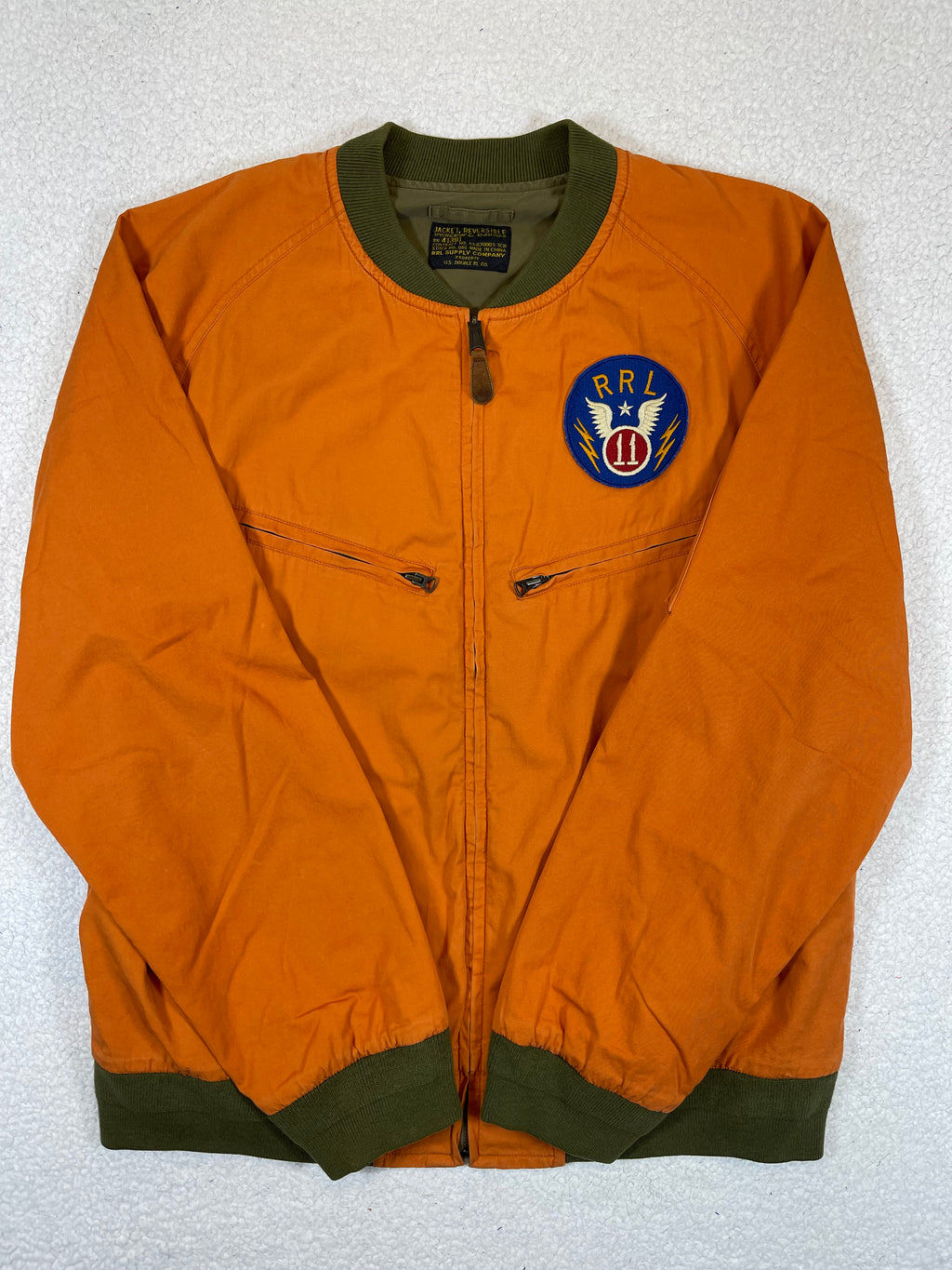 Veste réversible en sergé Ralph Lauren Double RL RRL