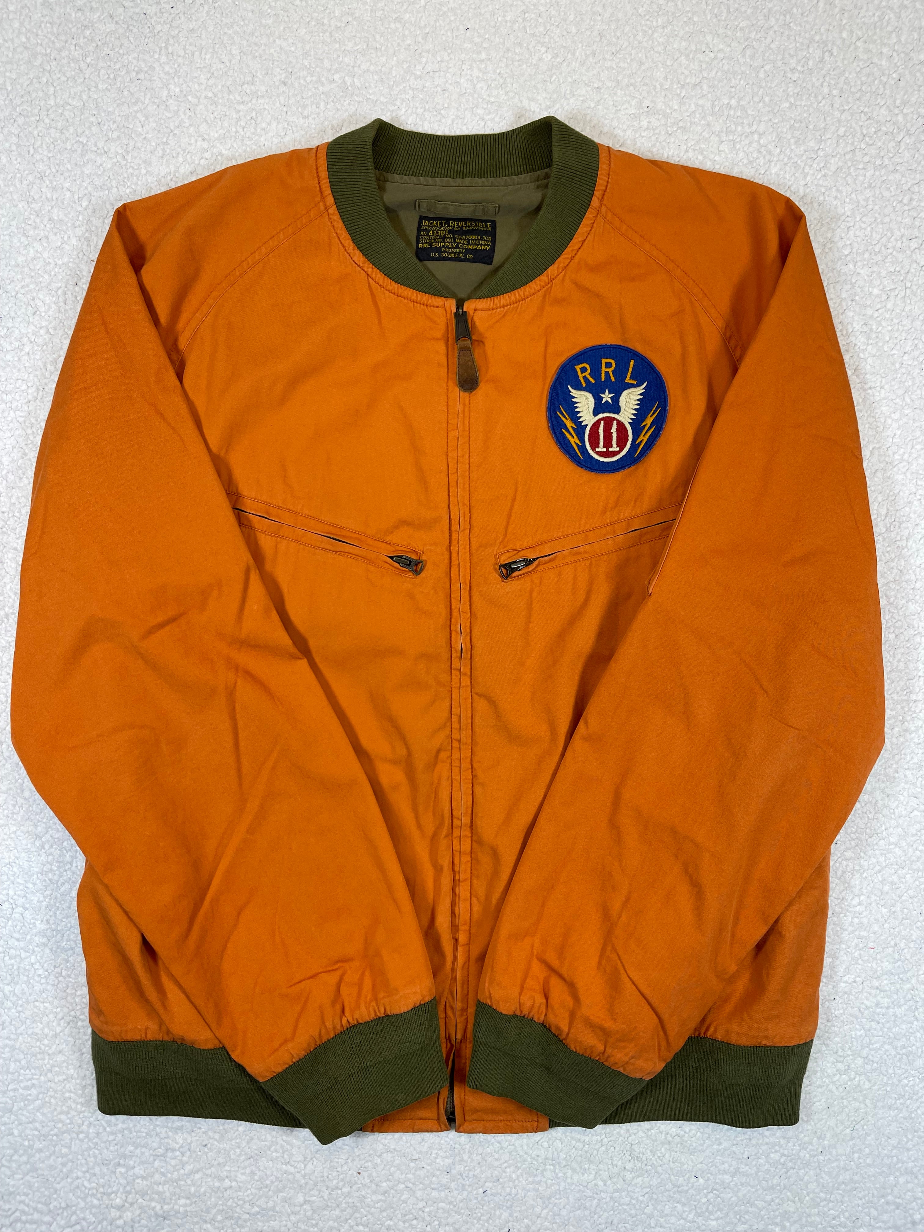 Veste réversible en sergé Ralph Lauren Double RL RRL