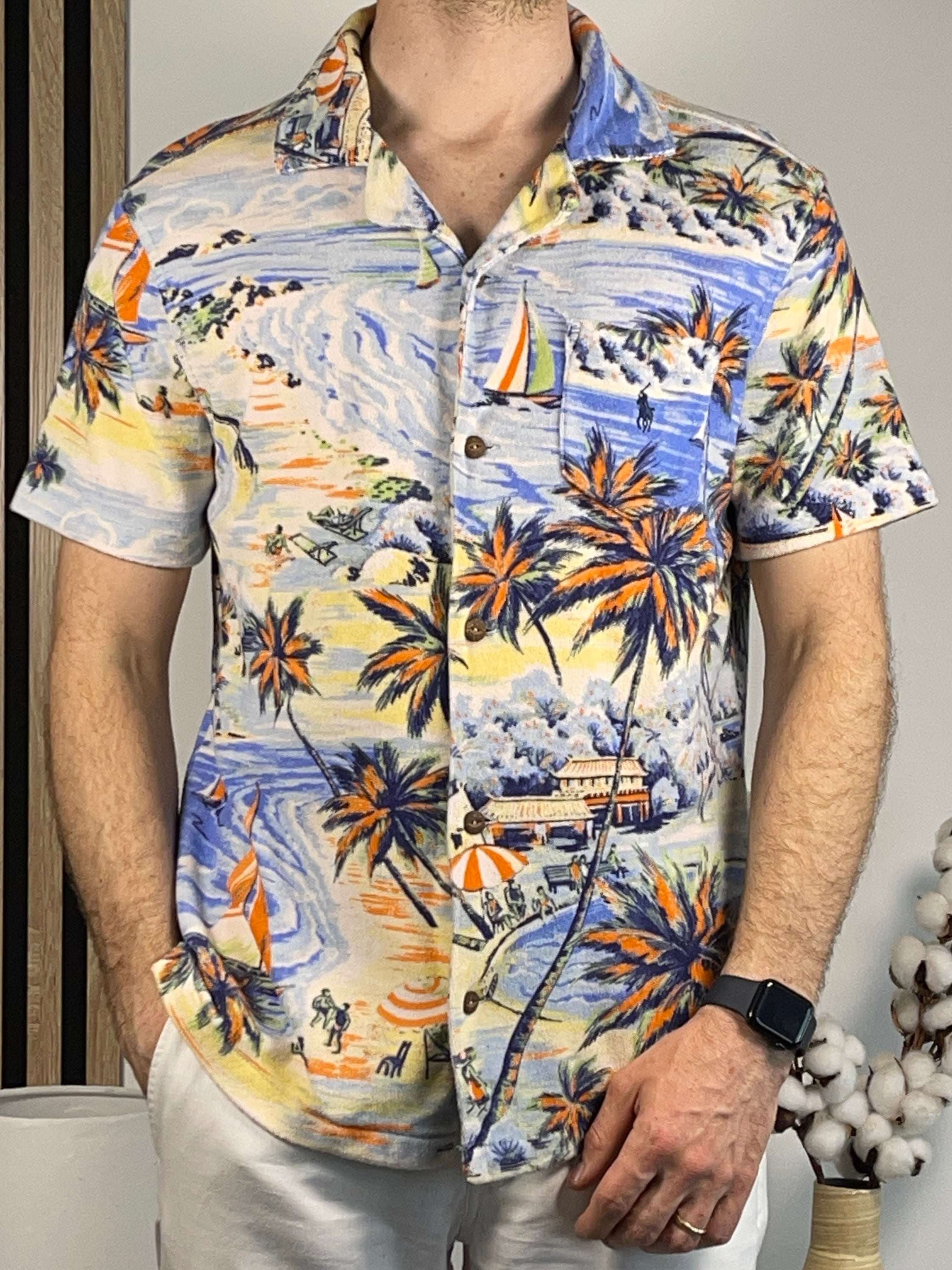 Polo Ralph Lauren Tropical Terry Safari Shirt (2022)