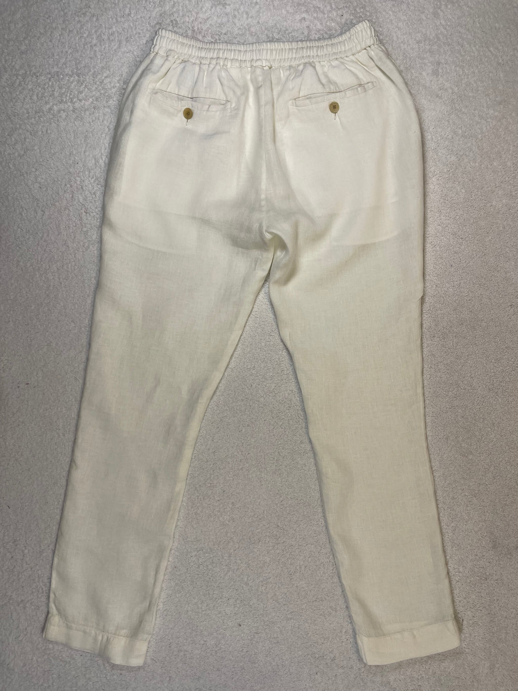 Ralph Lauren Purple Label Linen Dobby Trousers (2022)