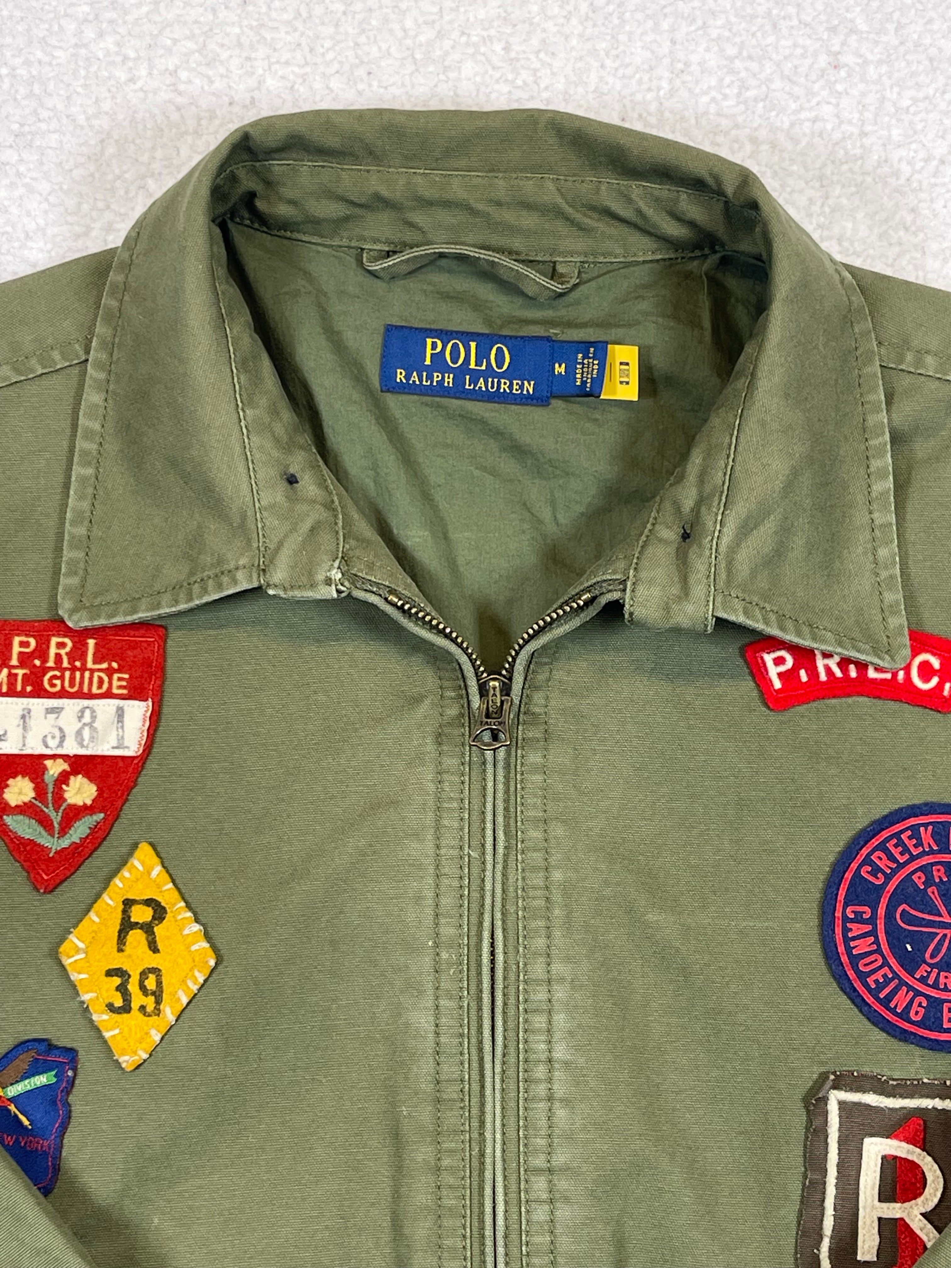 Polo Ralph Lauren Patch Canvas Bomber Jacket (2022)