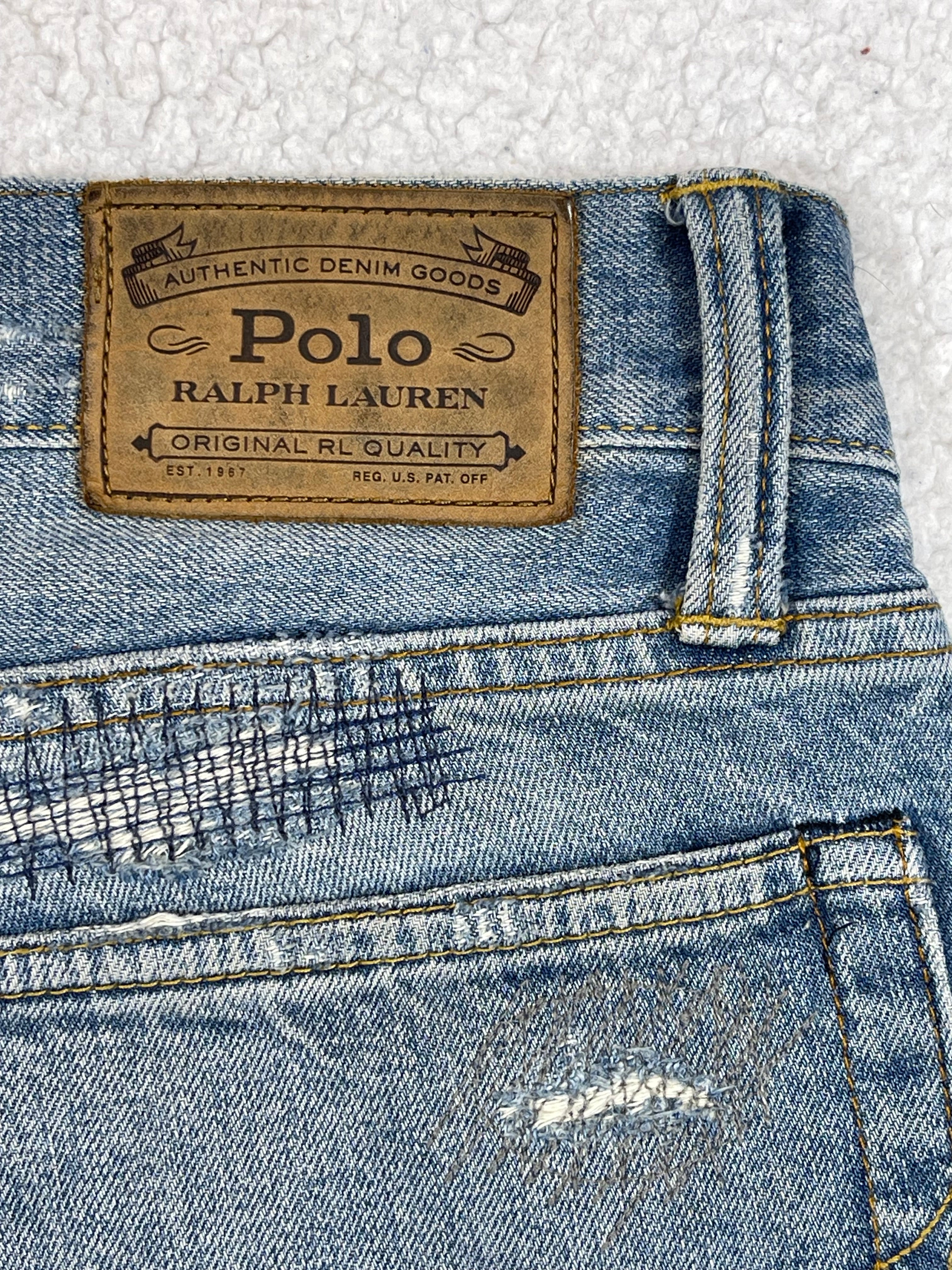 Polo Ralph Lauren Limited Edition Repaired Denim Jeans