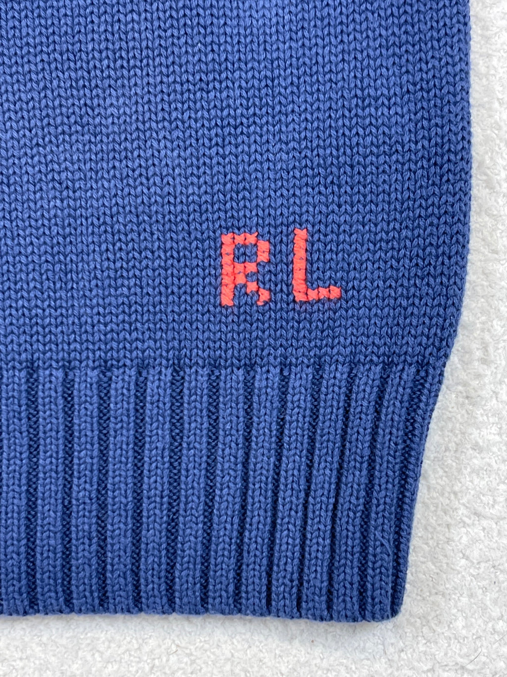 Polo by Ralph Lauren Polo Bear RL-67 Surf Cotton Sweater XS
