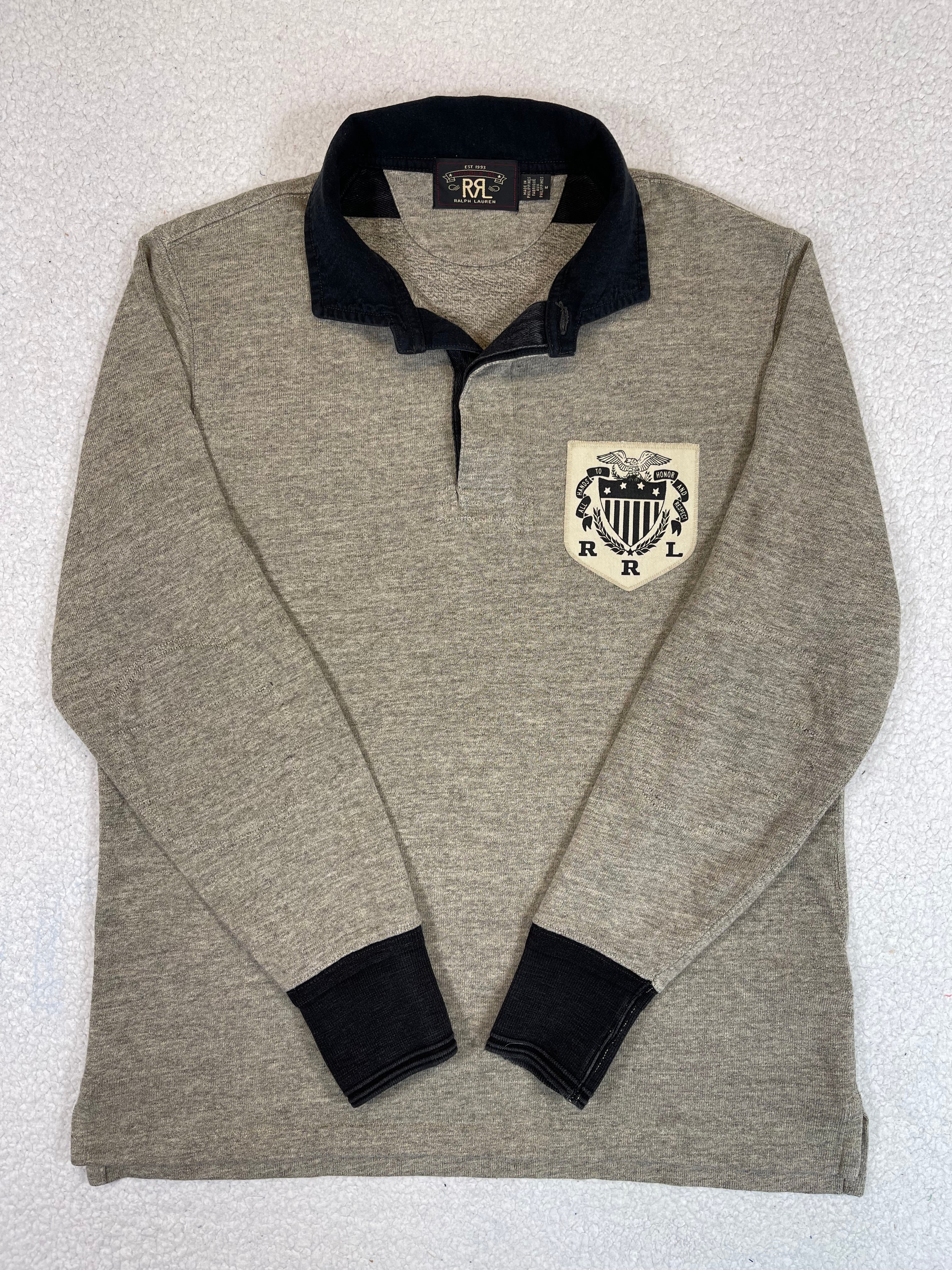 RRL Double RL Double-Knit Rugby Shirt