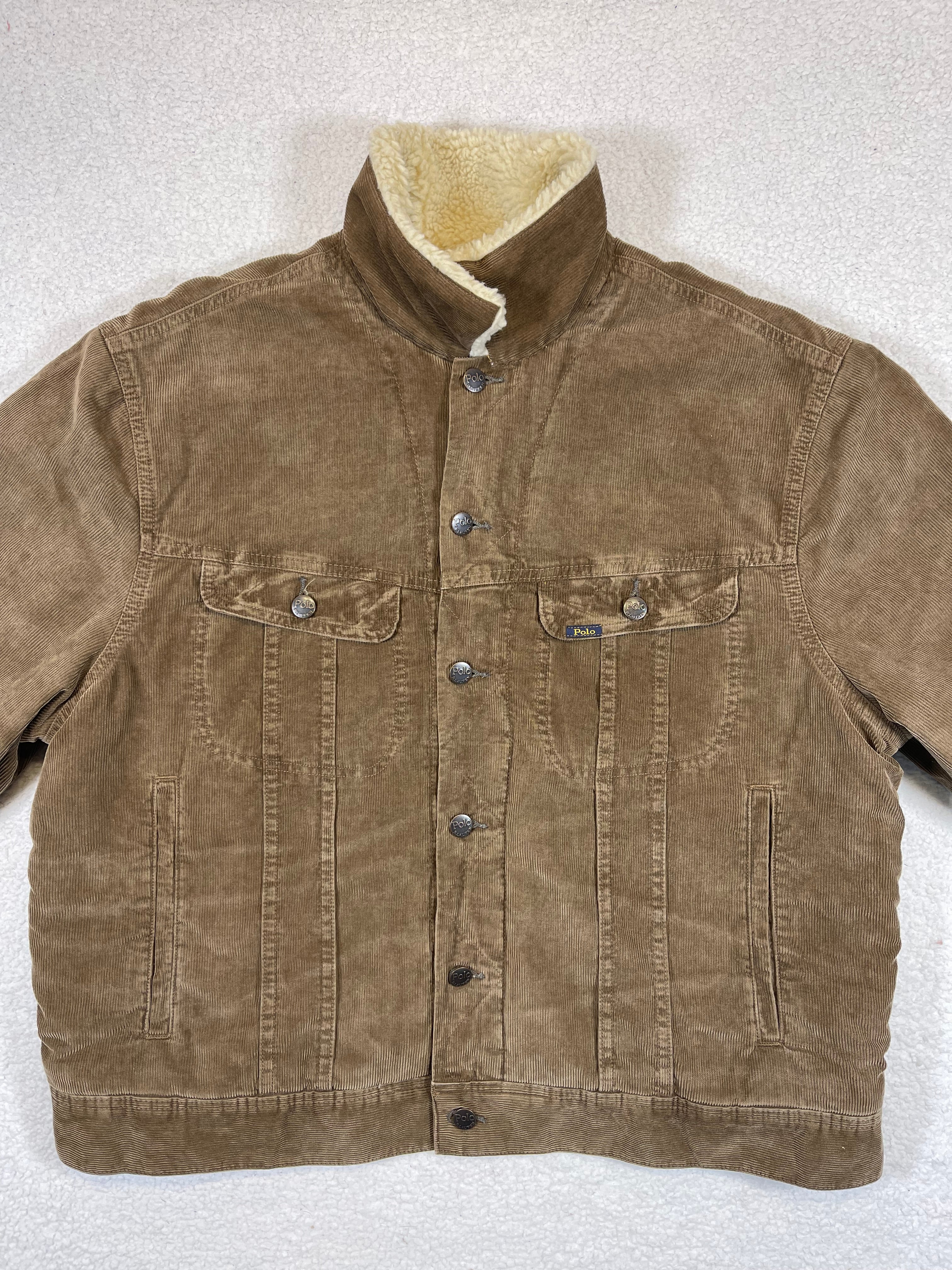 Polo Ralph Lauren Fleece-Lined Corduroy Trucker Jacket (2024)