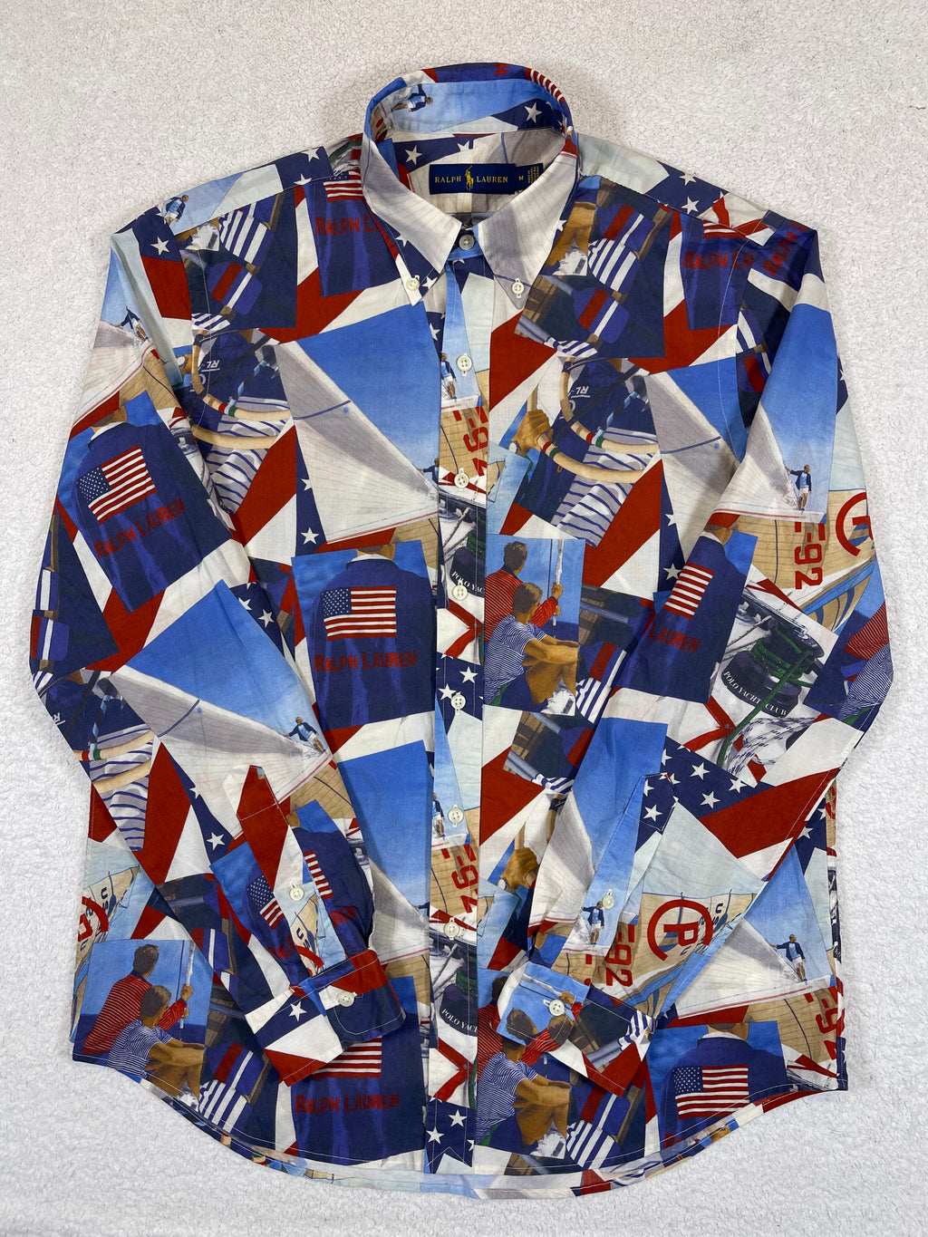 Ralph Lauren CP RL-92 Patchwork Poplin Shirt
