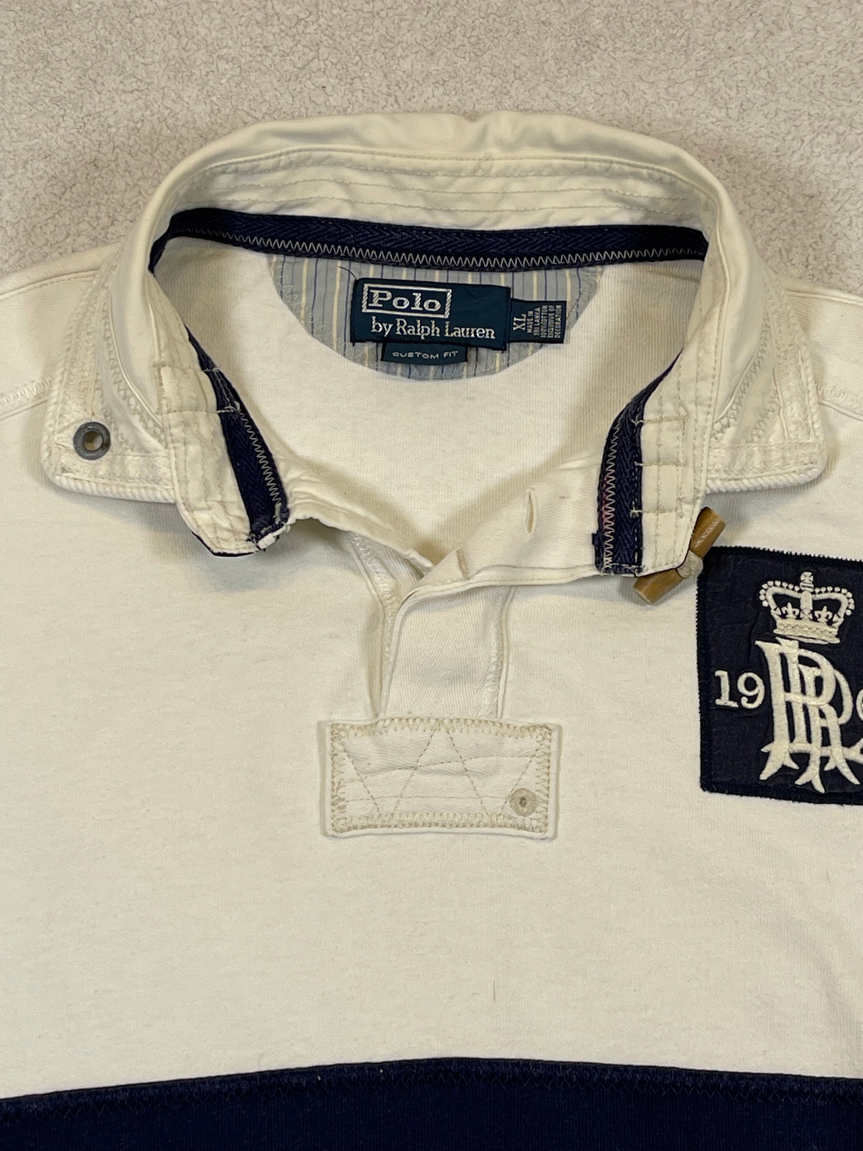 Polo by Ralph Lauren Vintage P.R.L.C. Nautical Rugby Shirt