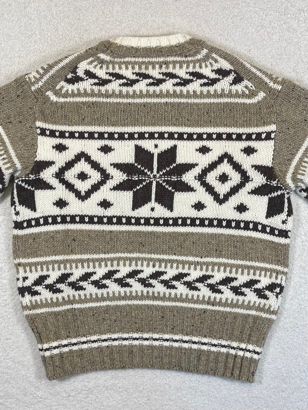 Polo Ralph Lauren Snowflake Intarsia Wool-Blend Sweater