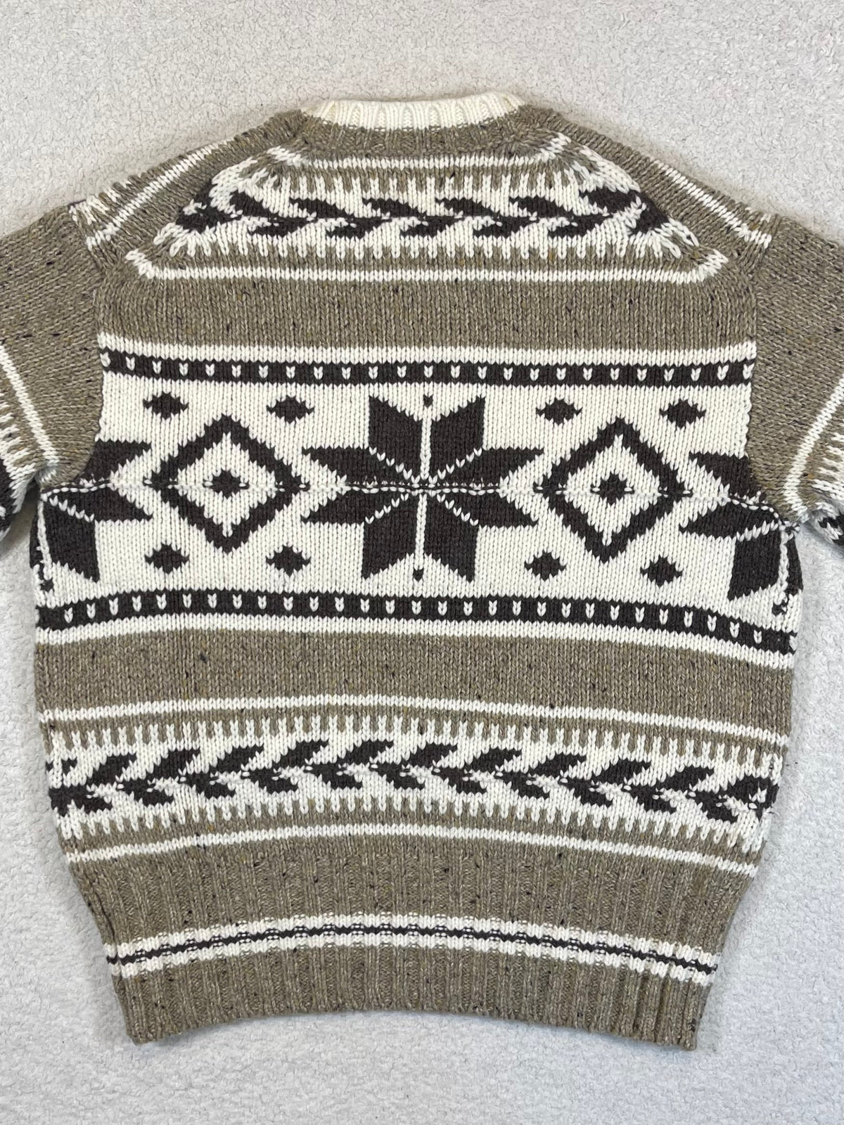 Polo Ralph Lauren Snowflake Intarsia Wool-Blend Sweater