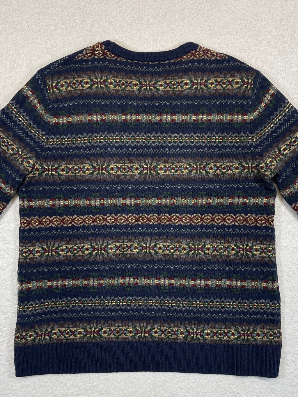 Polo Ralph Lauren Fair Isle Cotton & Cashmere-Blend Sweater