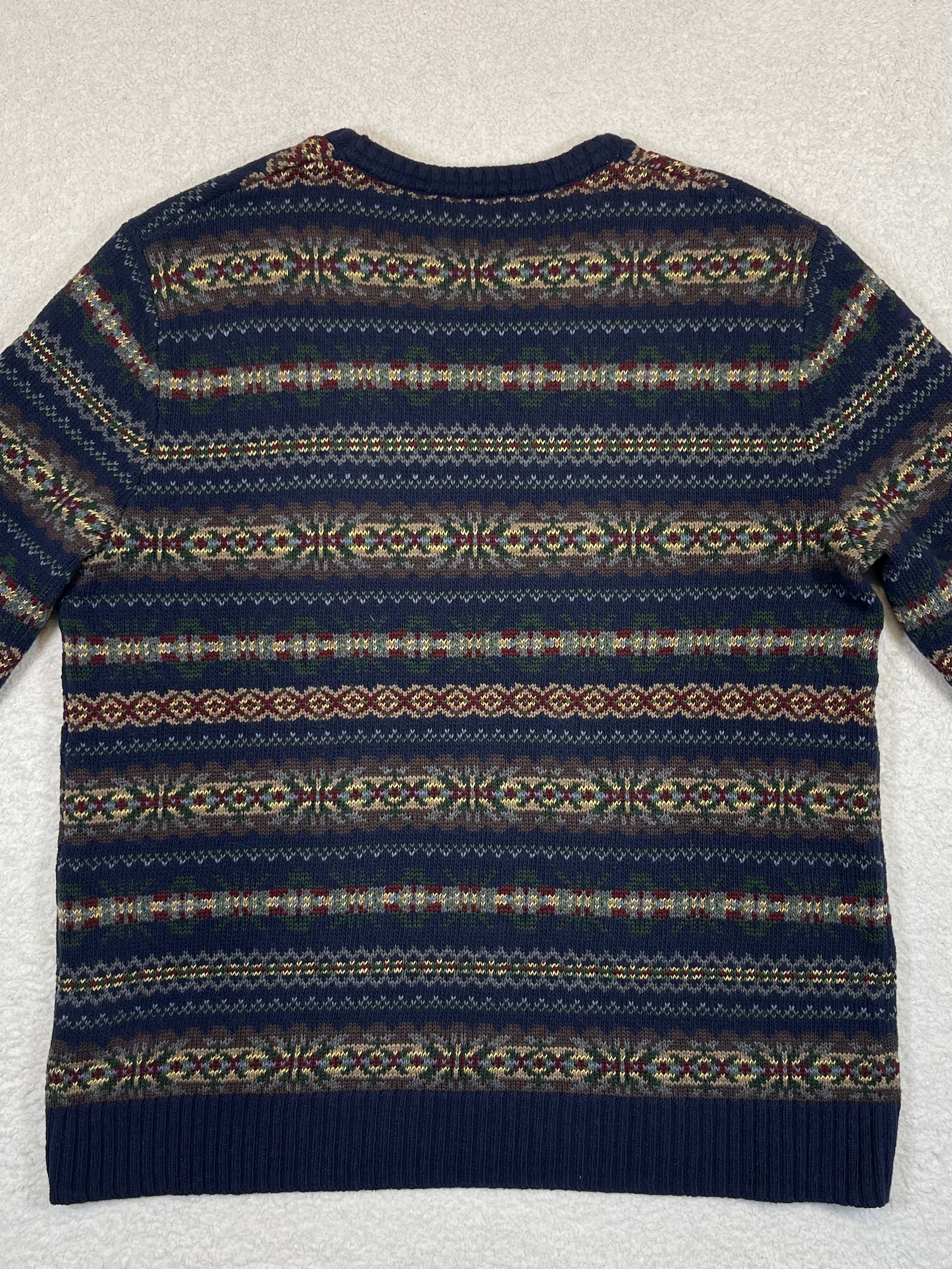 Polo Ralph Lauren Fair Isle Cotton & Cashmere-Blend Sweater