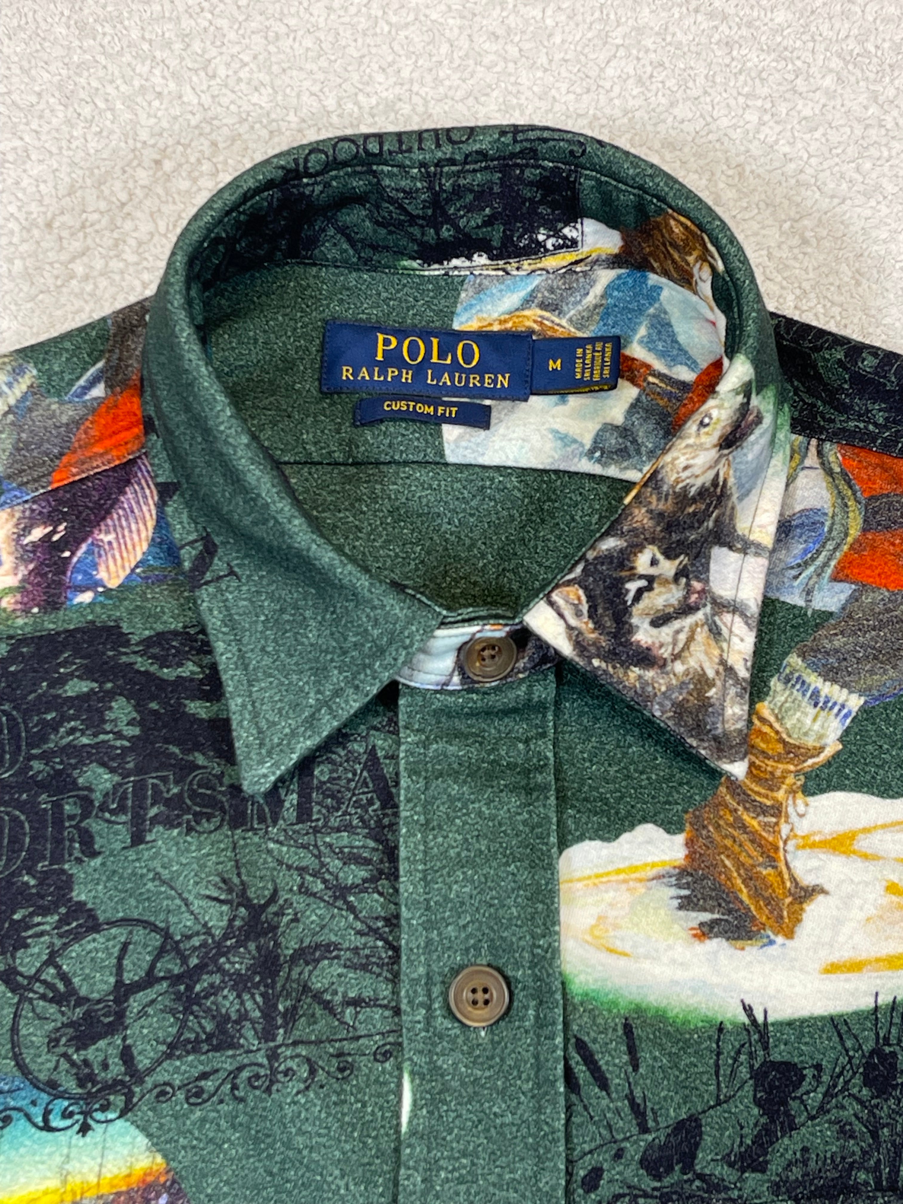 Polo Ralph Lauren Polo Sportsman Chamois Cotton Shirt
