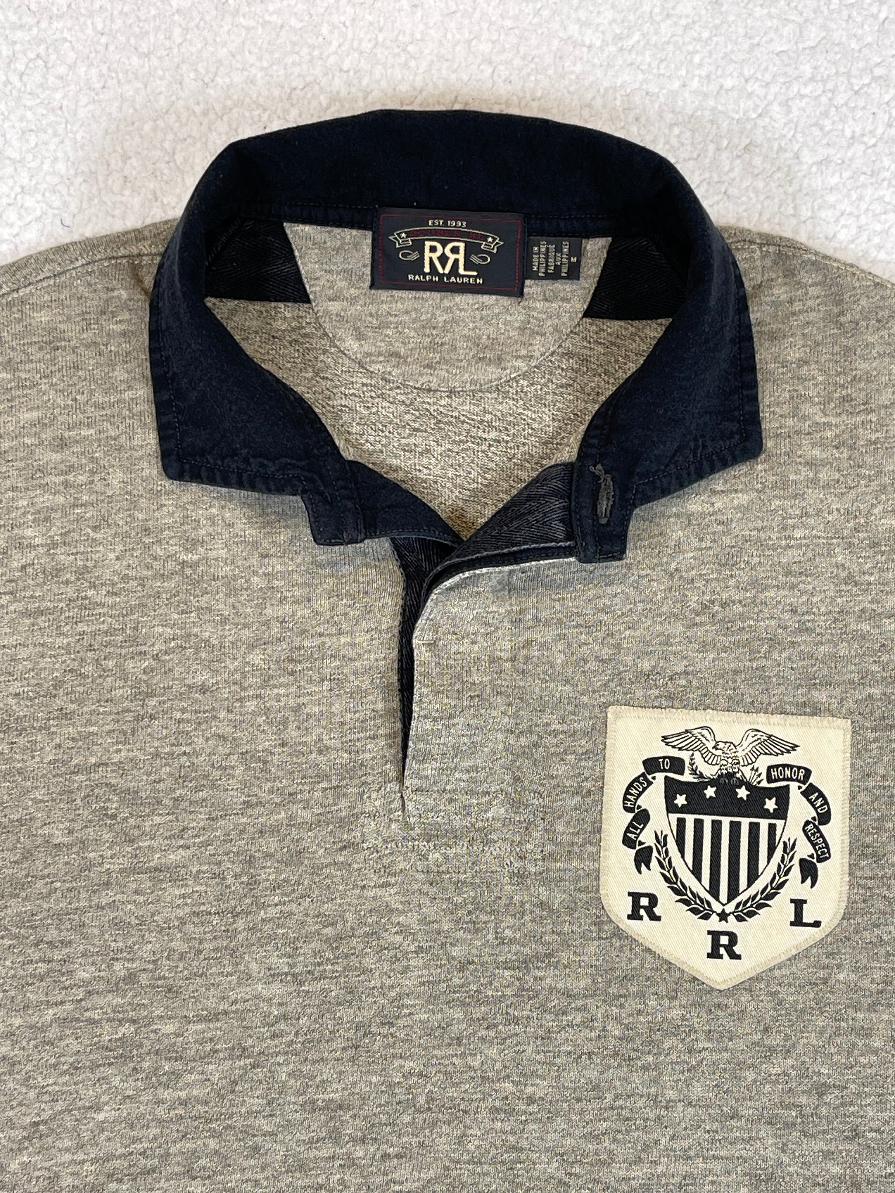 RRL Double RL Double-Knit Rugby Shirt