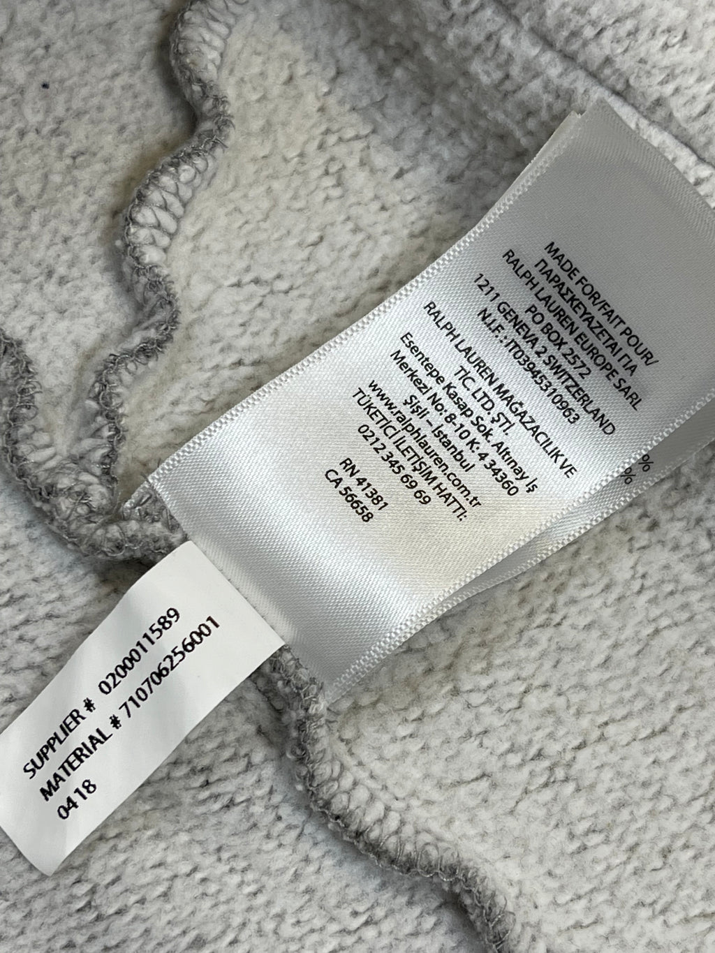 Polo Ralph Lauren P.R.L.F.C. Patchwork Fleece Cardigan
