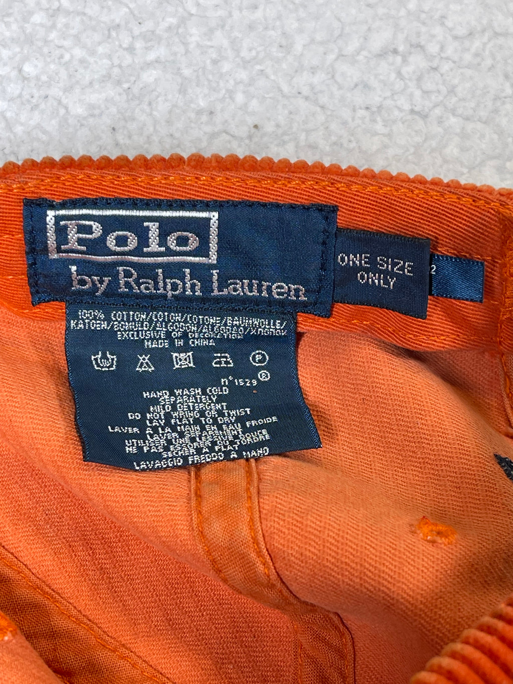 Polo Ralph Lauren Polo Ski Corduroy Cap (Vintage 2000s)