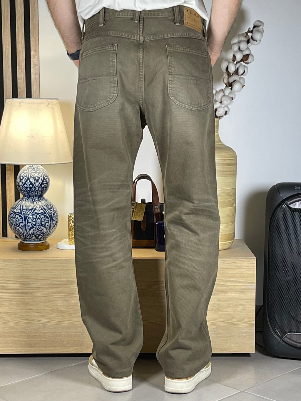 Polo Ralph Lauren × Naiomi Glasses Garment-Dyed Heritage Rider Jeans (2023)