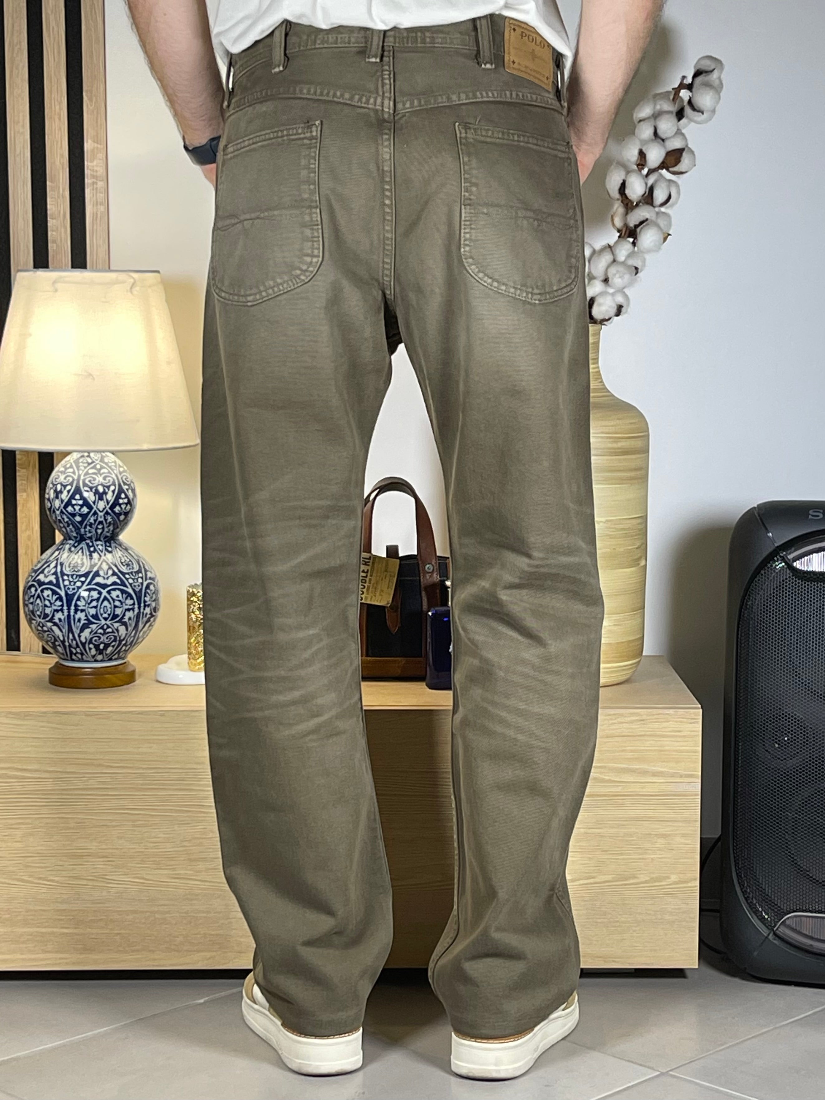 Polo Ralph Lauren × Naiomi Glasses Garment-Dyed Heritage Rider Jeans (2023)
