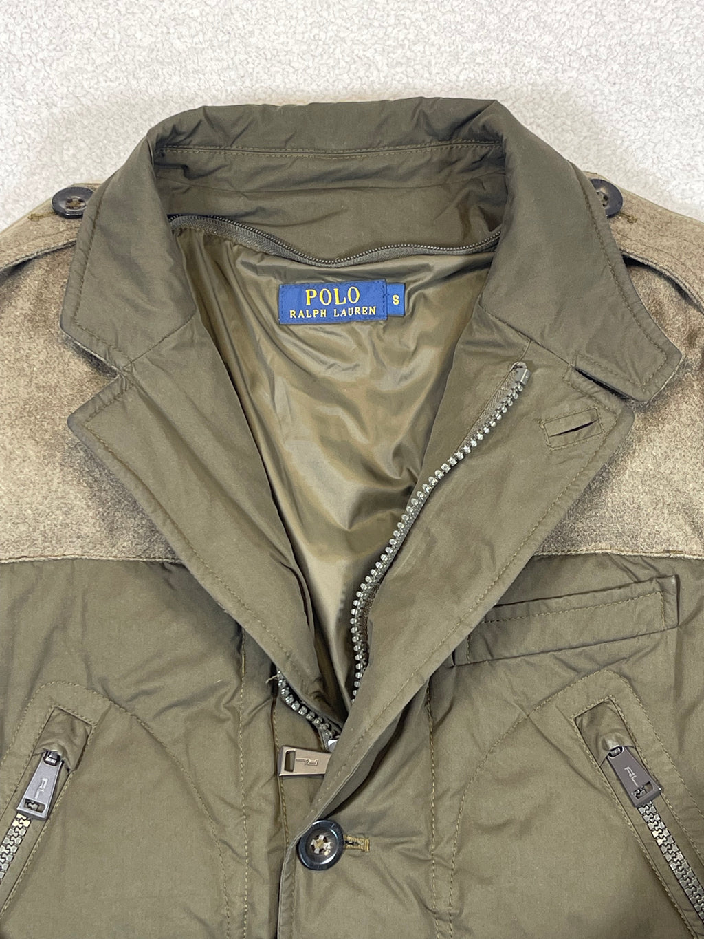 Polo Ralph Lauren Vintage Hybrid Quilted Utility Jacket S