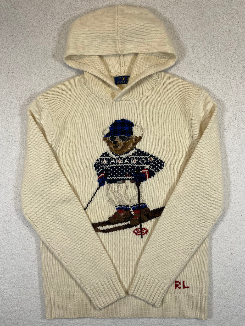 Polo Ralph Lauren Skier Polo Bear Hooded Sweater (2022)