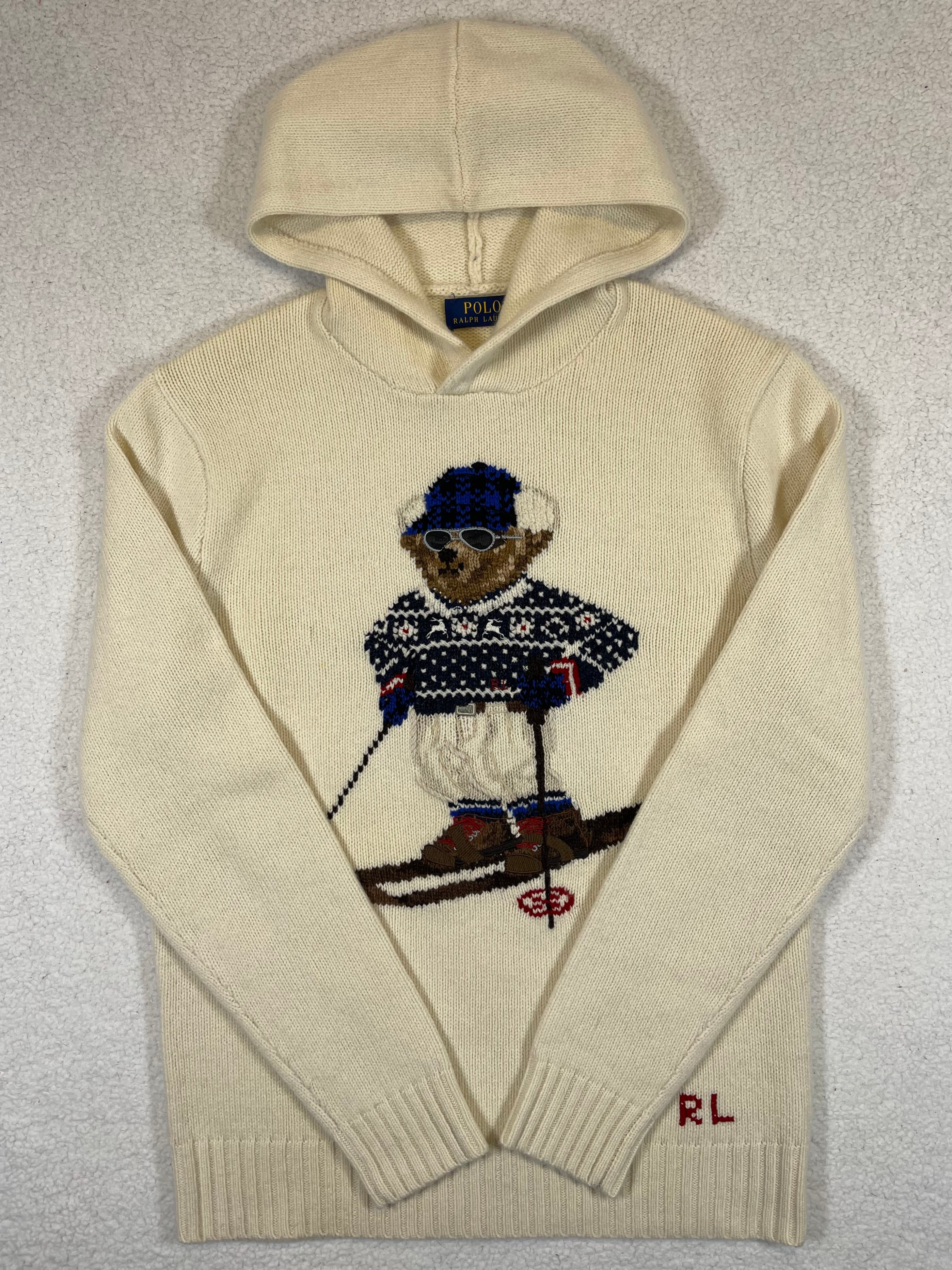 Polo Ralph Lauren Skier Polo Bear Hooded Sweater (2022)