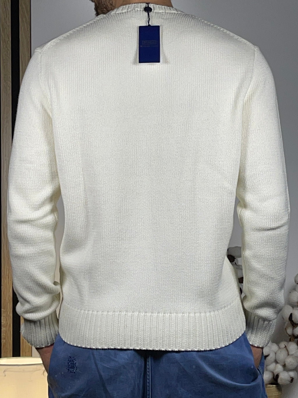 Polo by Ralph Lauren Polo Bear Seaside Cotton Sweater S