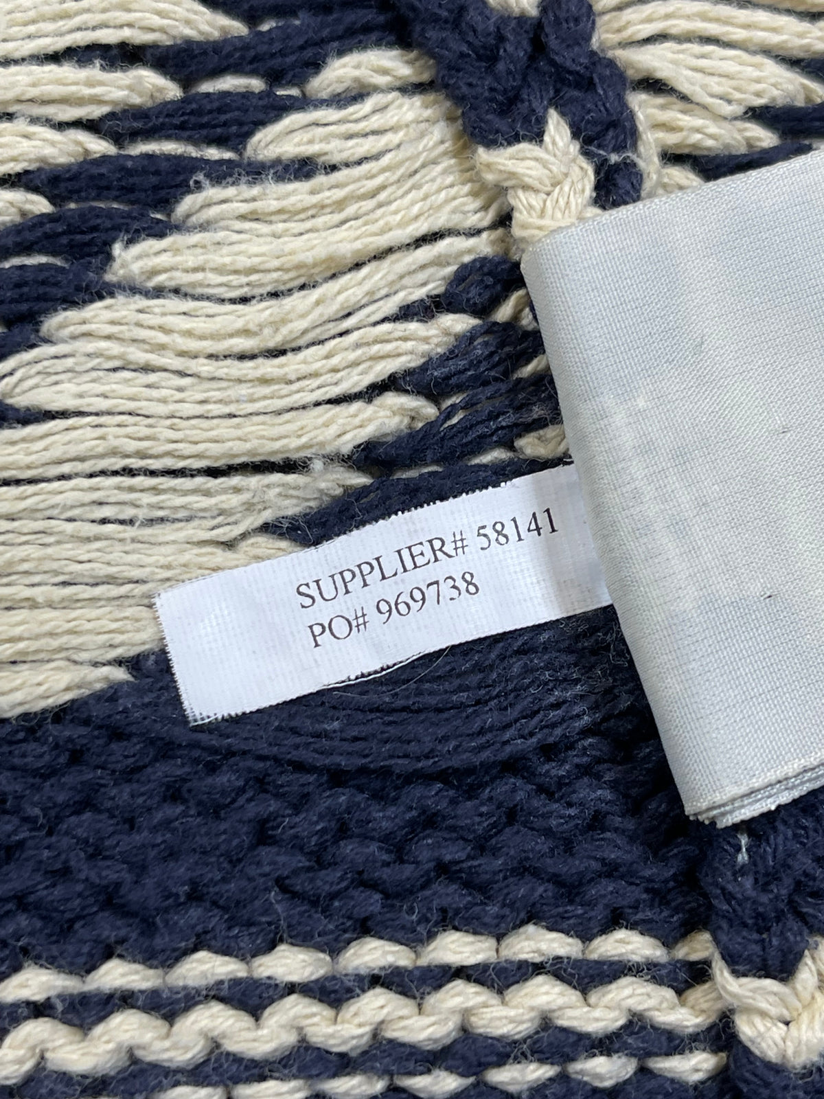 Ralph Lauren Denim & Supply Geometric Cotton Cardigan
