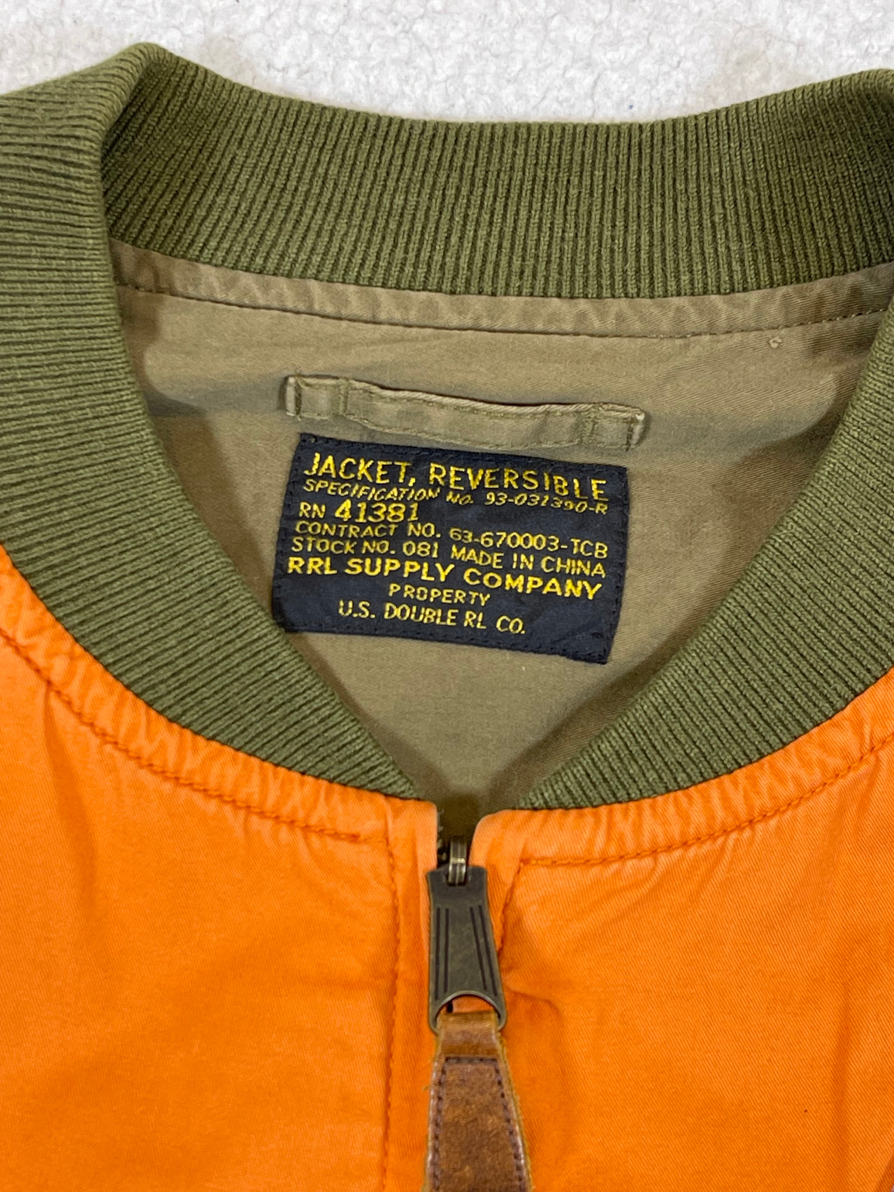 Veste réversible en sergé Ralph Lauren Double RL RRL