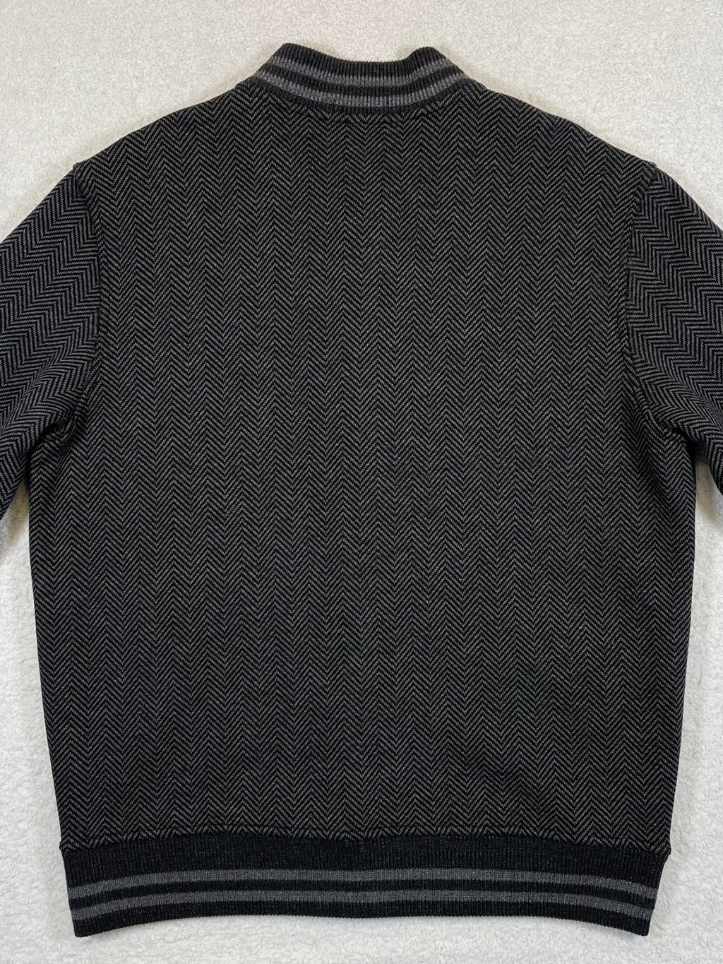 Polo Ralph Lauren Vintage Herringbone Wool-Blend Varsity Jacket