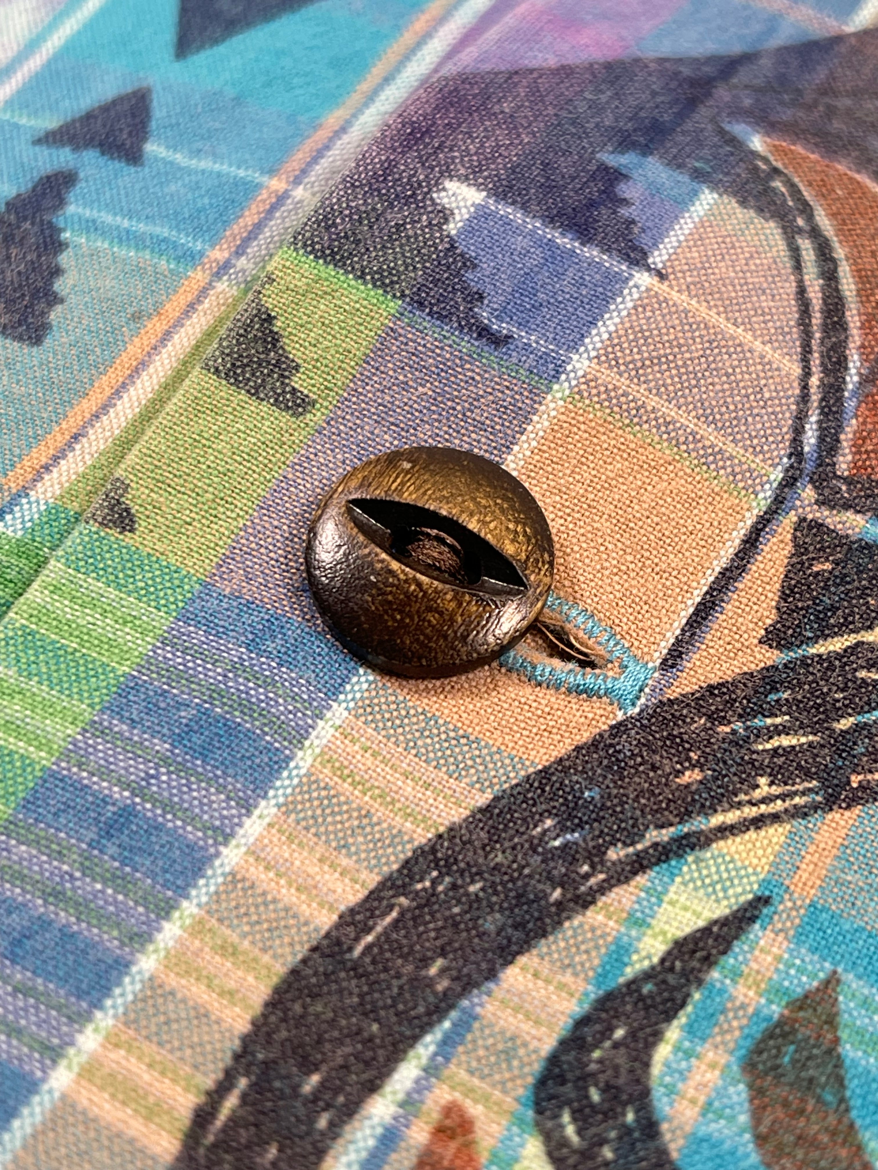 Polo Ralph Lauren Aztec Safari Cotton Shirt (Vintage)