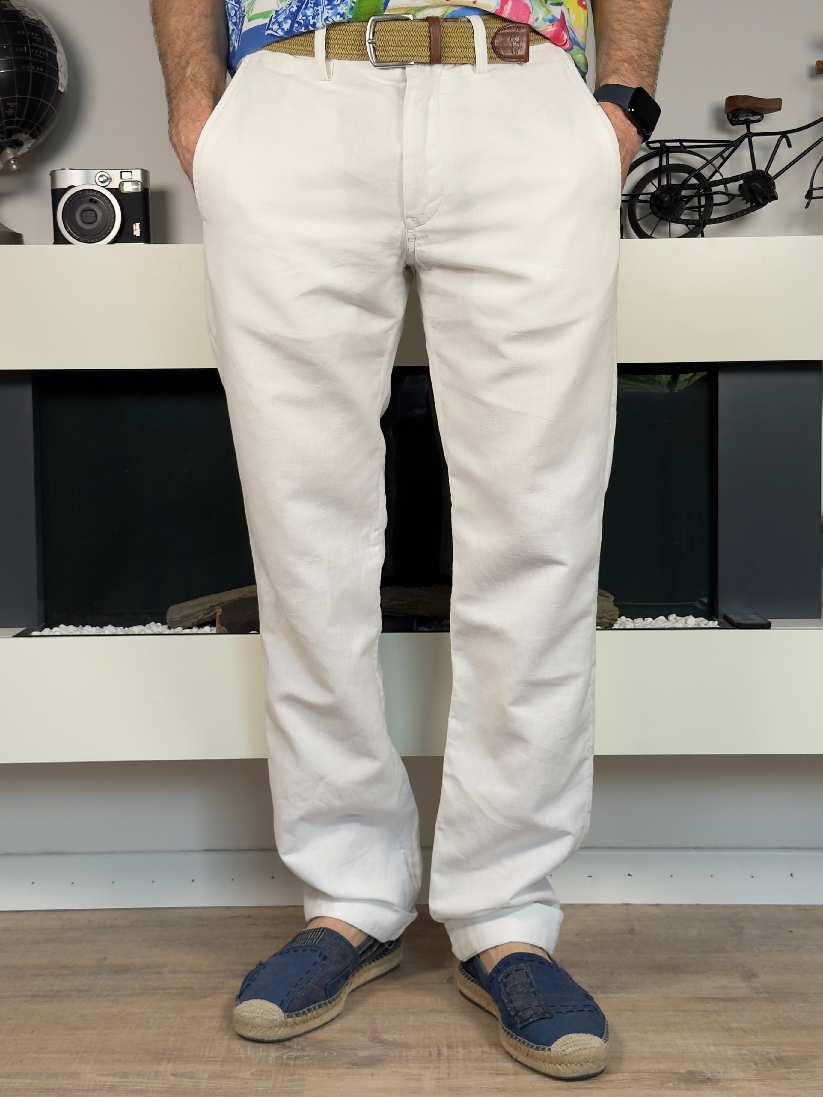 Polo Ralph Lauren Linen & Cotton Trousers (2025)