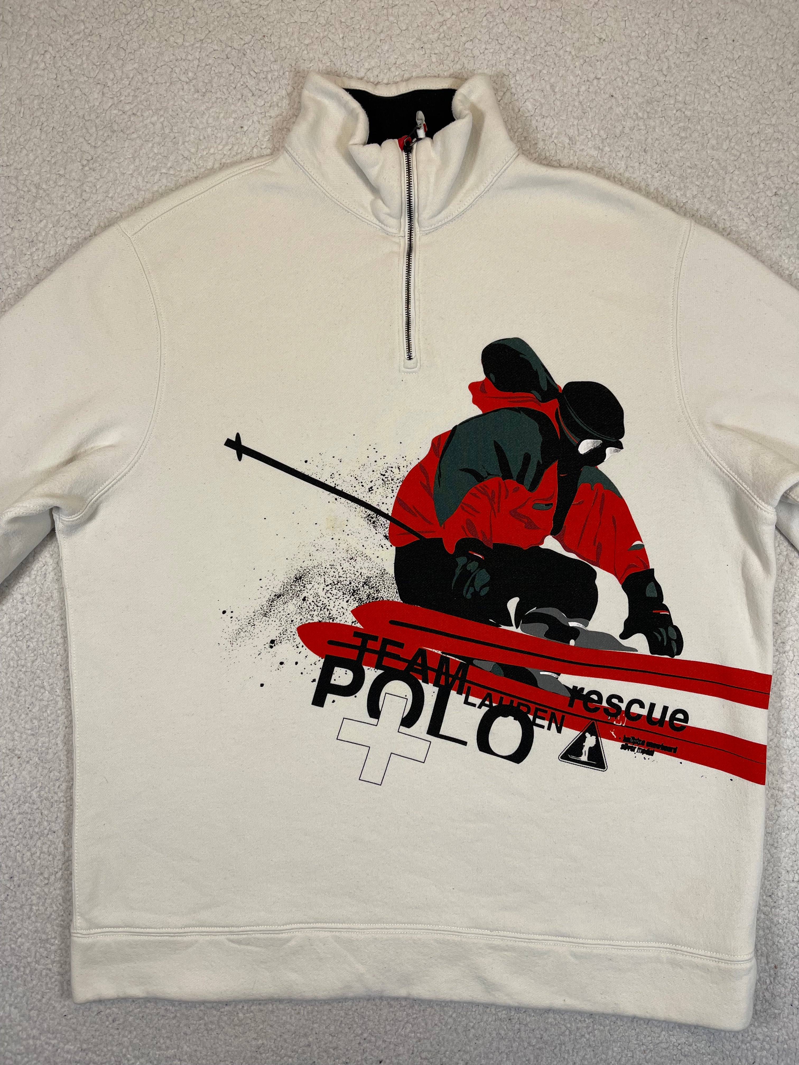 Polo Ralph Lauren “Polo Ski” Half-Zip Fleece (Vintage 90s–00s)
