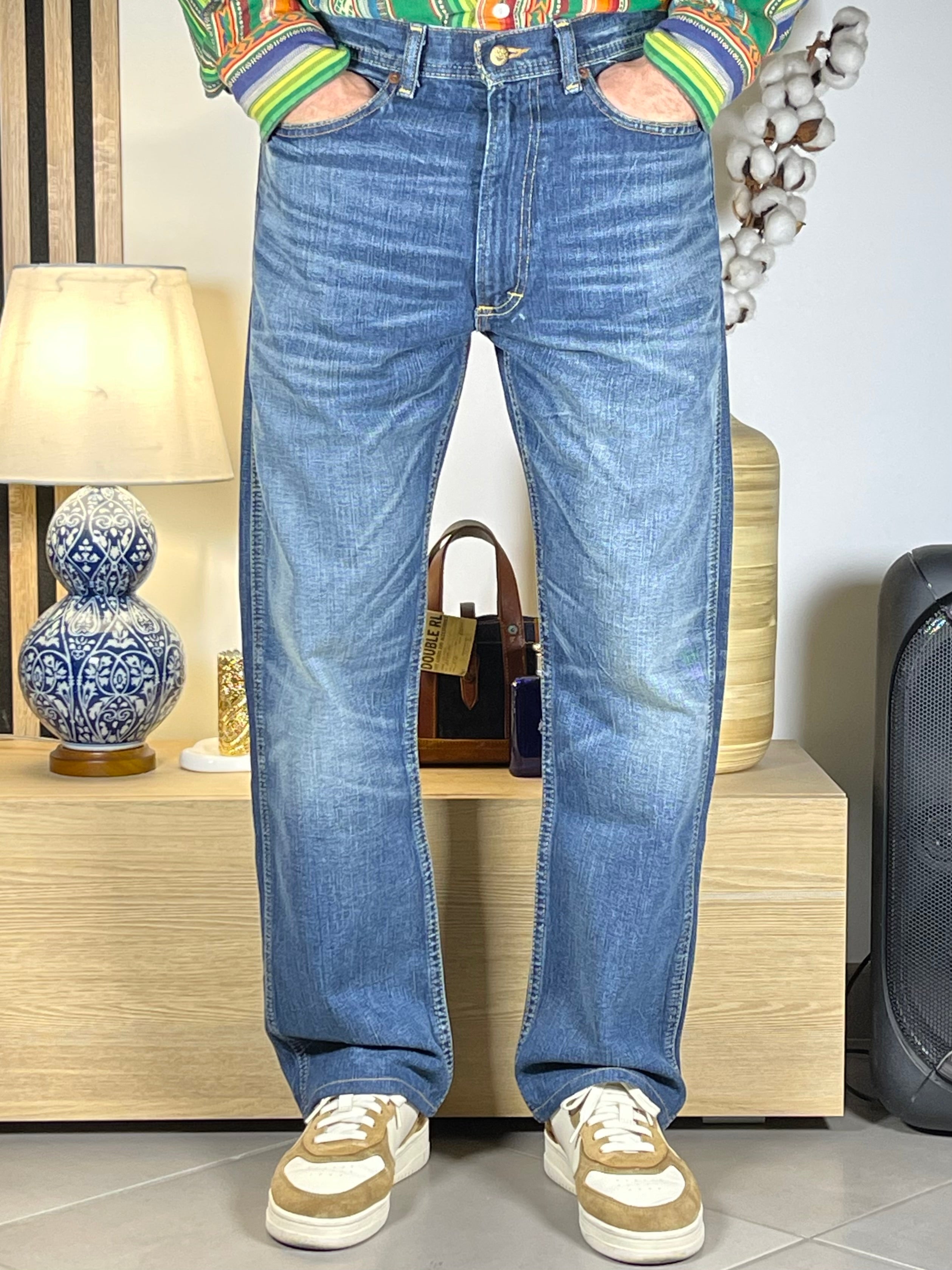 Polo Ralph Lauren × Naiomi Glasses Indigo Heritage Rider Jeans (2023)