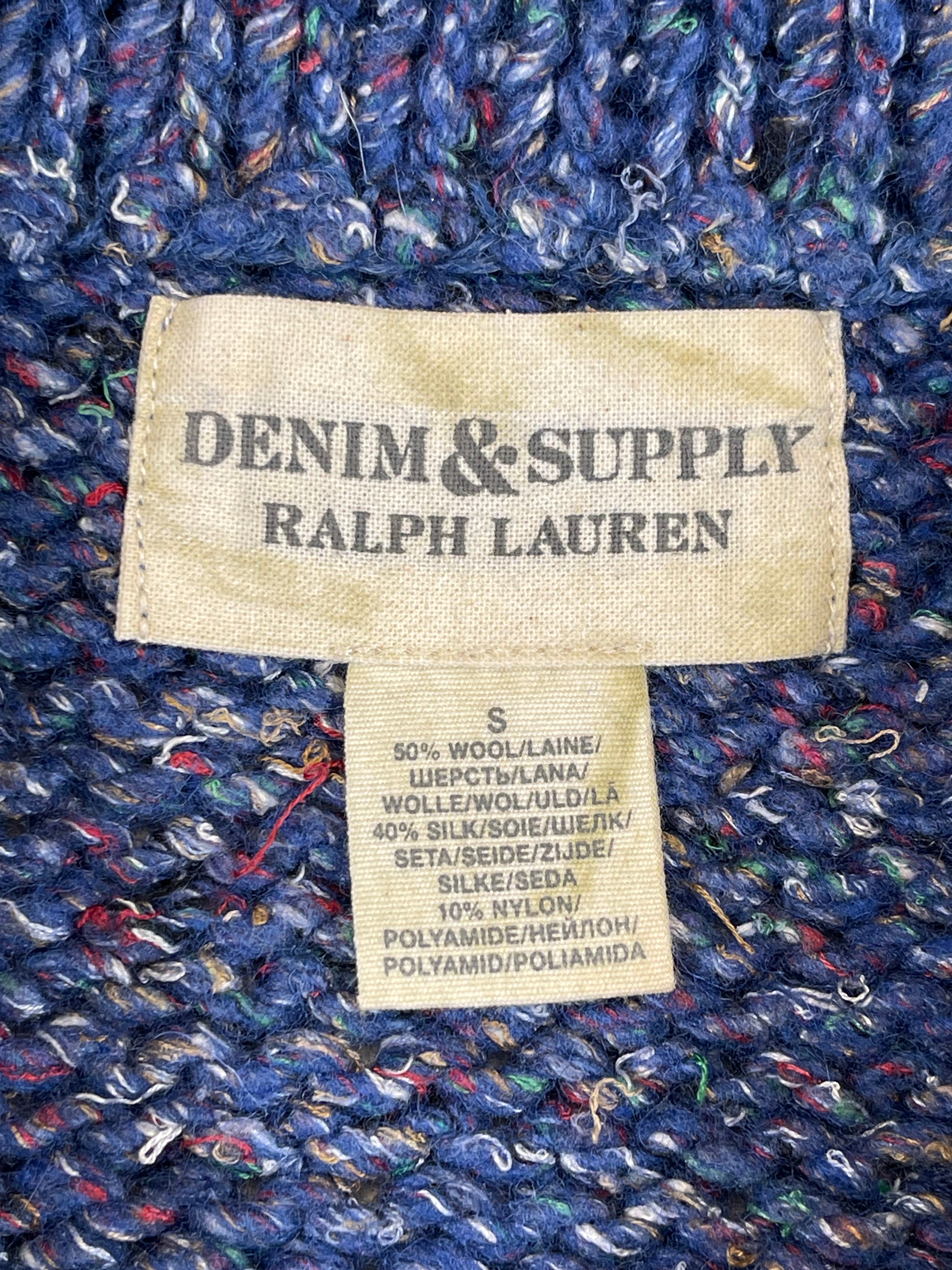 Denim & Supply Ralph Lauren Wool Blend Shawl Collar Cardigan (Vintage)