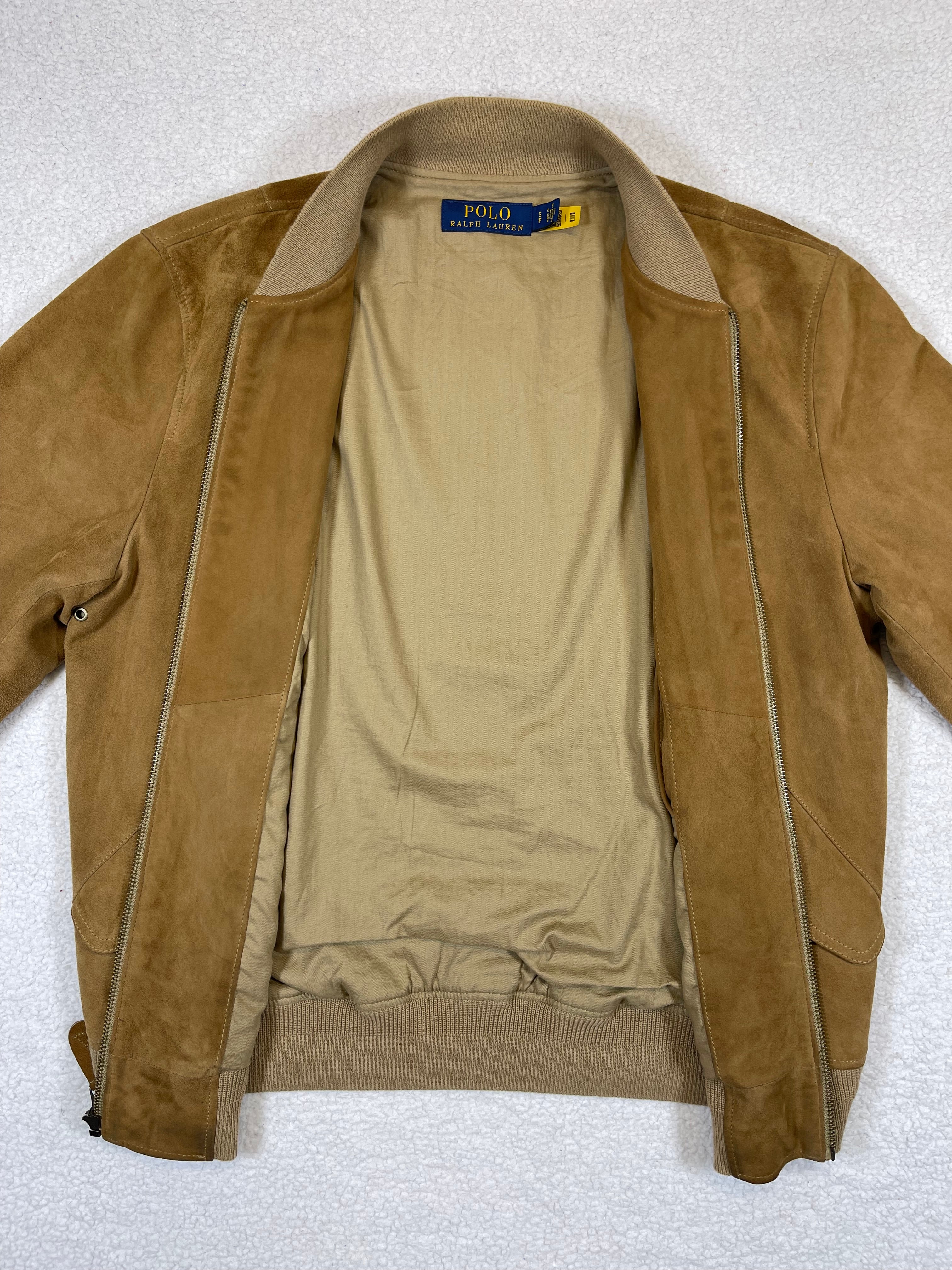 Polo Ralph Lauren Suede Aviator Jacket (2023)