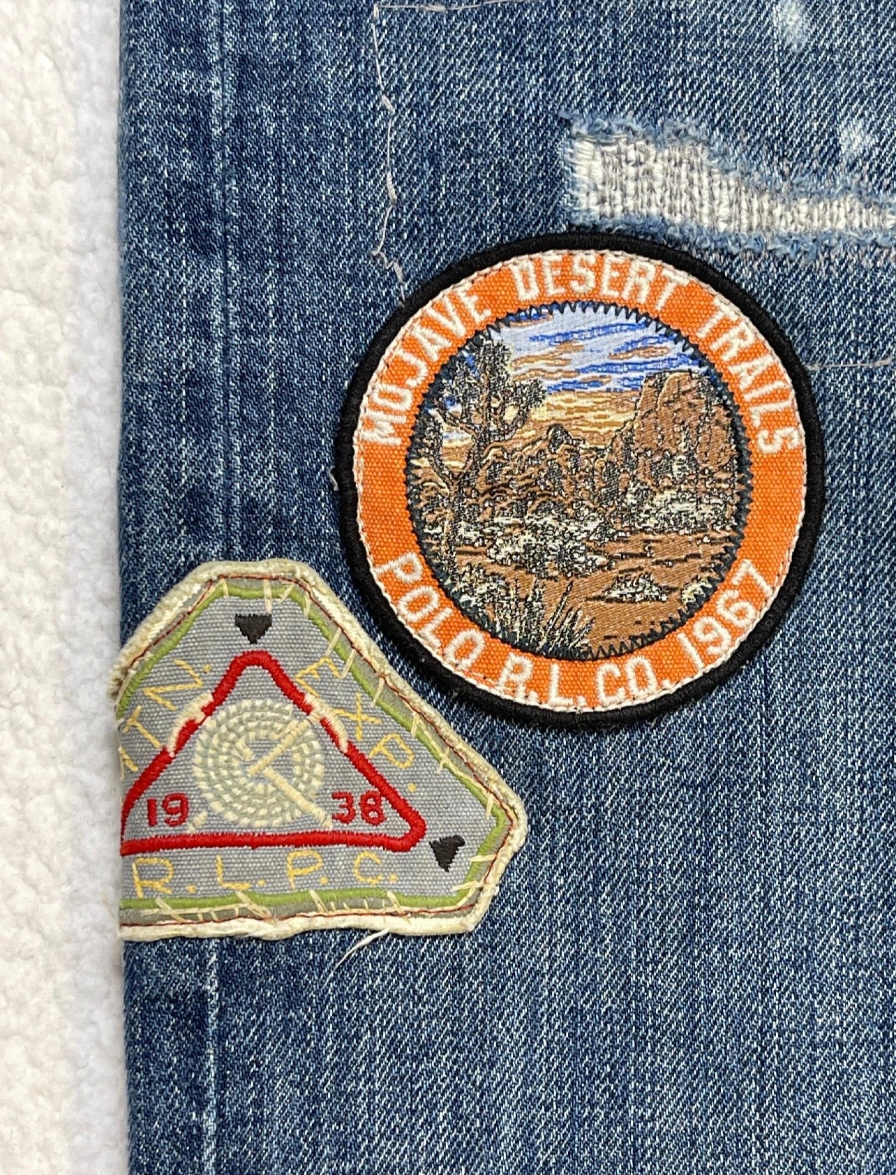 Polo Ralph Lauren Expedition Vintage Classic Fit Aged Denim Jeans (2022)