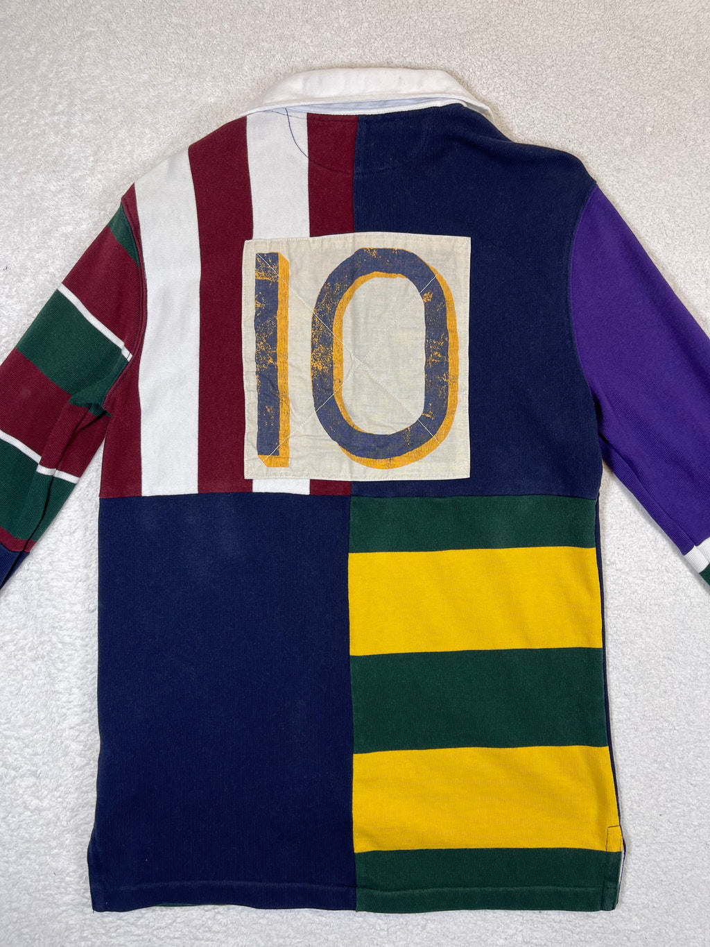 Polo Ralph Lauren Patchwork Rugby Jersey Shirt