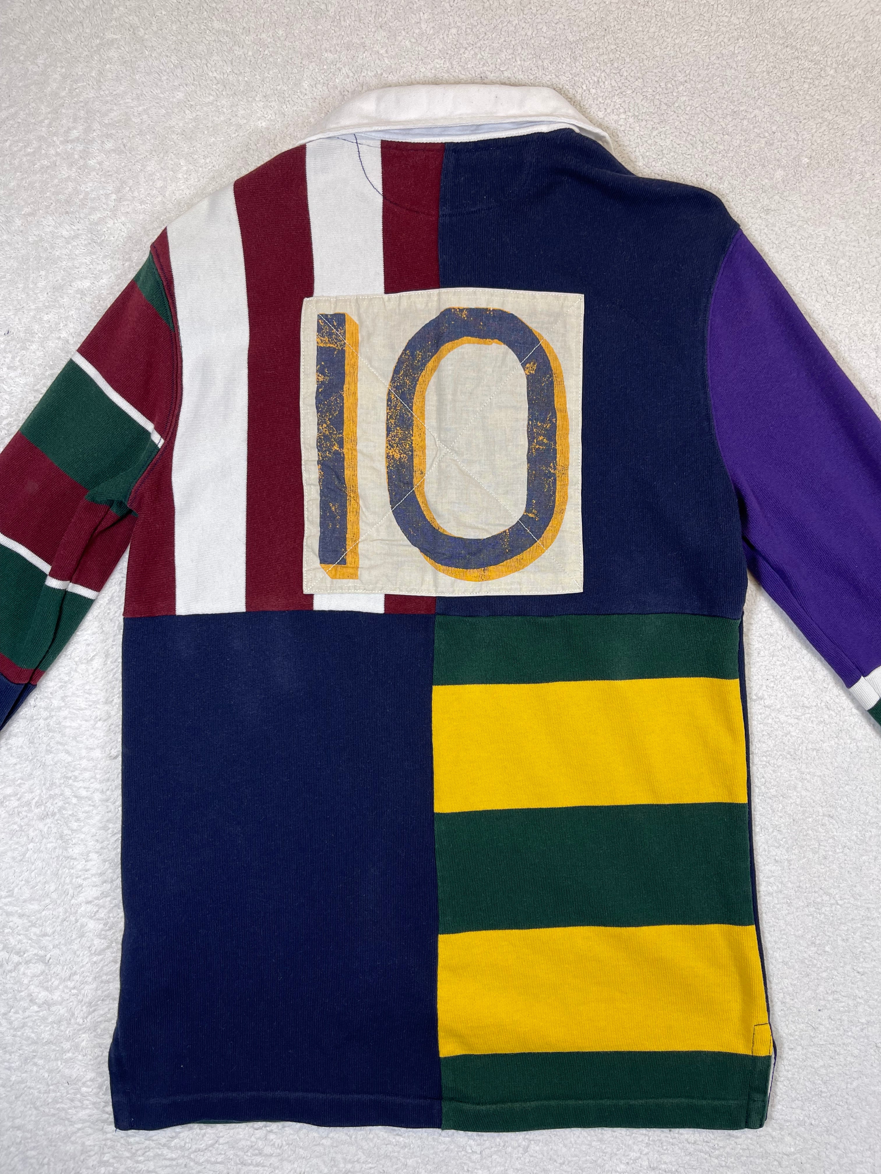 Polo Ralph Lauren Patchwork Rugby Jersey Shirt