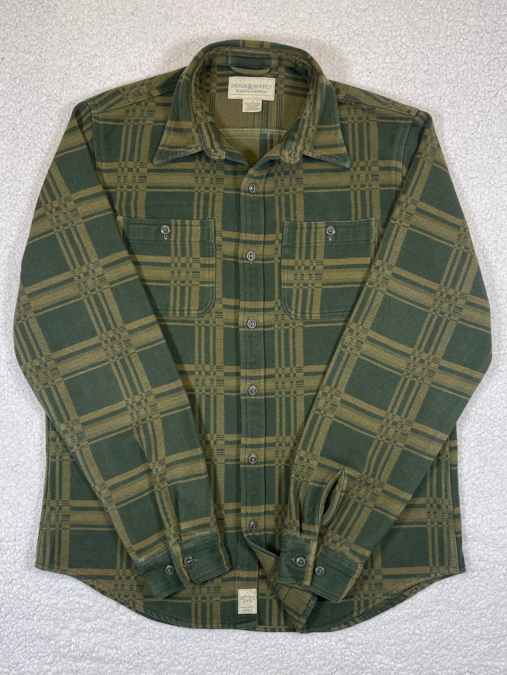 Ralph Lauren Denim&Supply Flannel Plaid Shirt