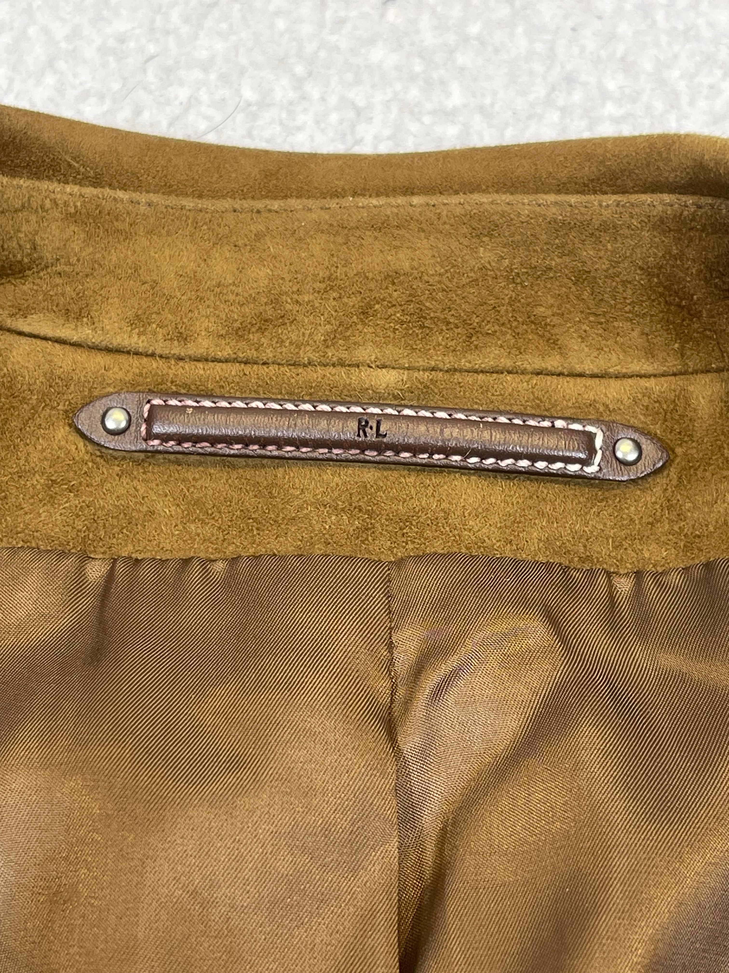 Polo Ralph Lauren Refined Goat Suede Blazer (Vintage 2000s)